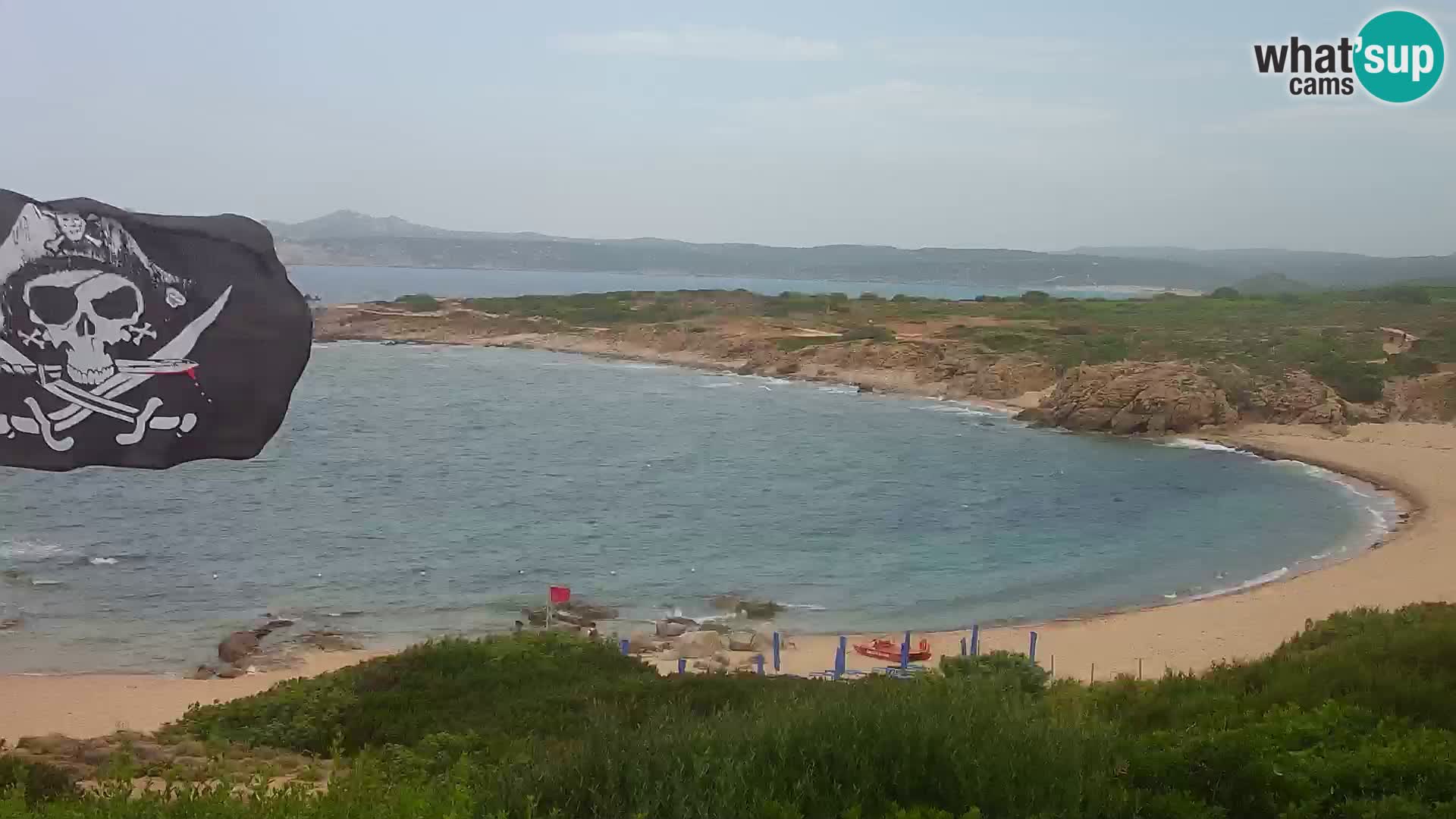 Live webcam Spiaggia di Cala Pischina – Aglientu – Sardegna