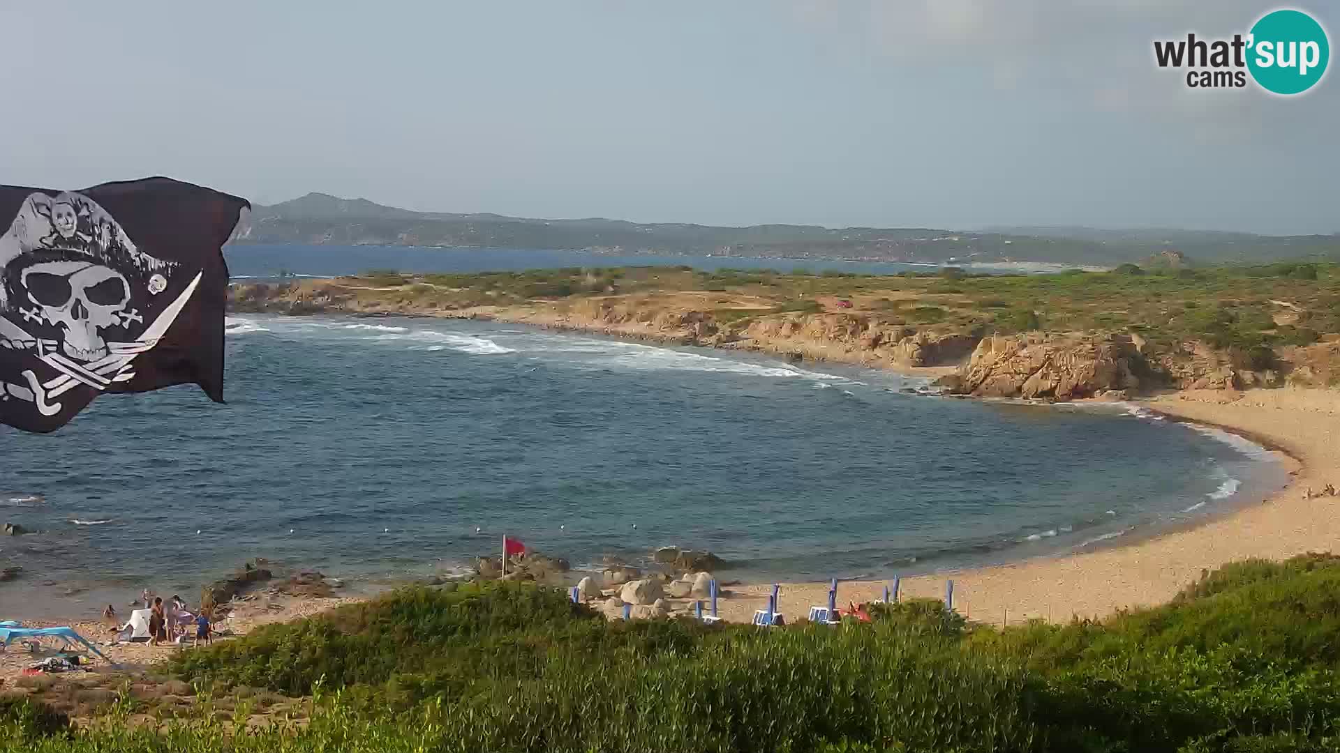 Live webcam Spiaggia di Cala Pischina – Aglientu – Sardegna