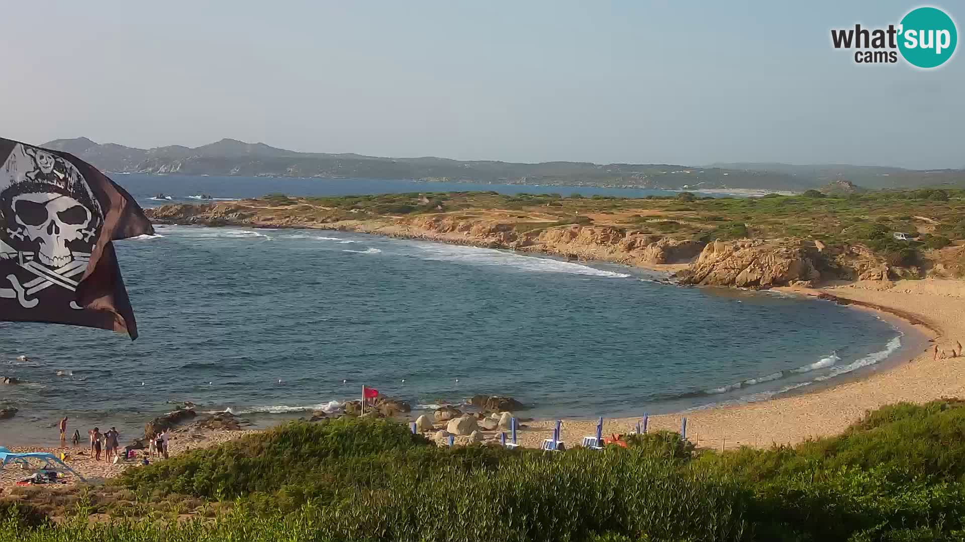 Live Webcam Strand Cala Pischina – Aglientu – Sardinien