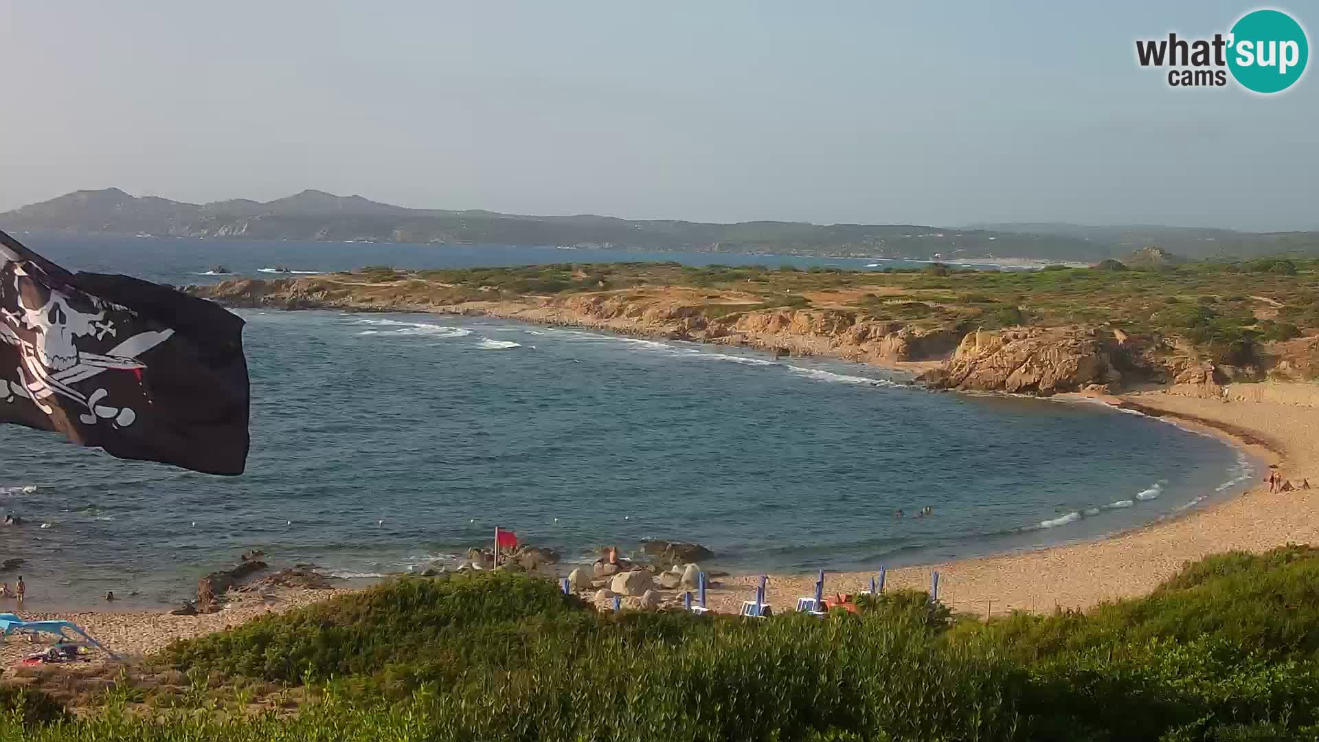Live Webcam Strand Cala Pischina – Aglientu – Sardinien