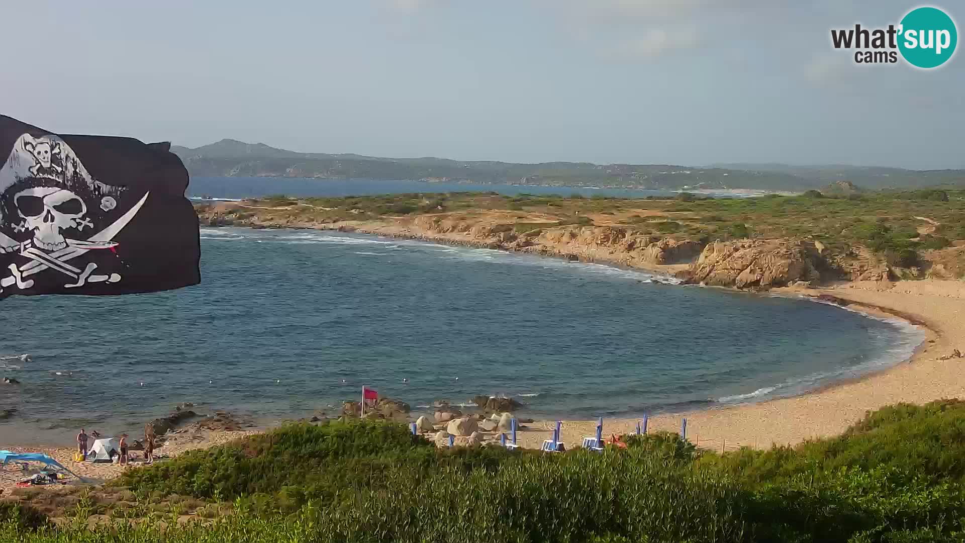 Live webcam Spiaggia di Cala Pischina – Aglientu – Sardegna