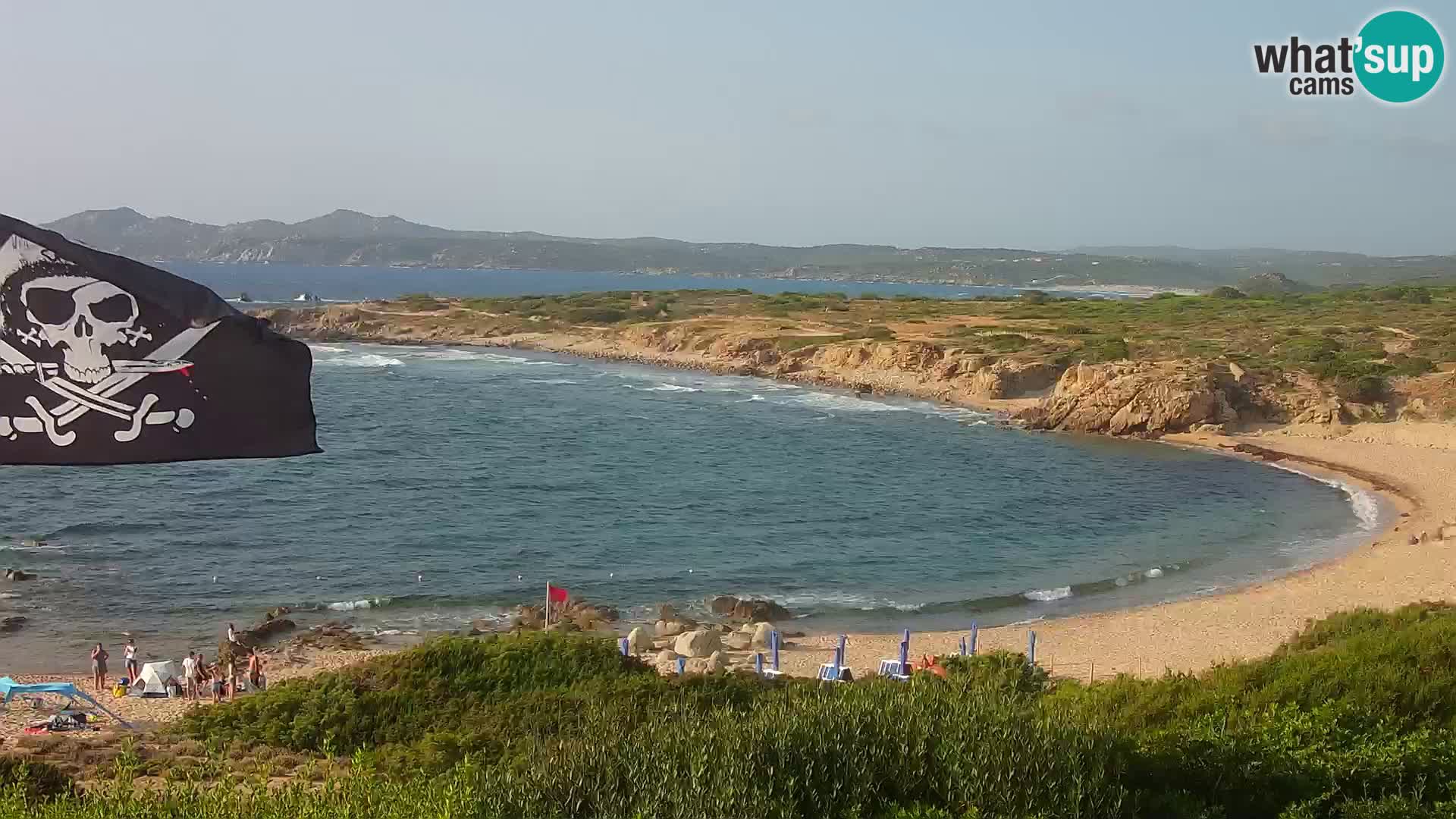 Webcam en direct Plage de Cala Pischina – Aglientu – Sardaigne