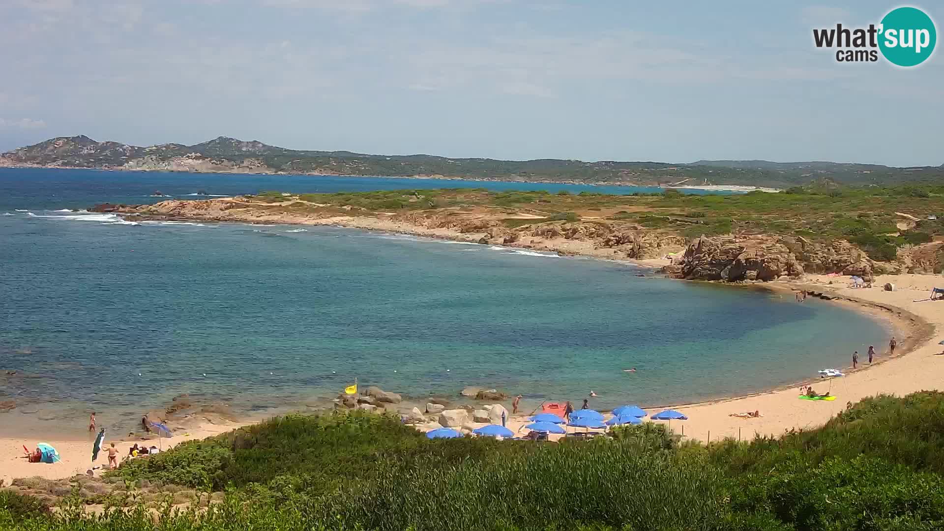 Live webcam Spiaggia di Cala Pischina – Aglientu – Sardegna
