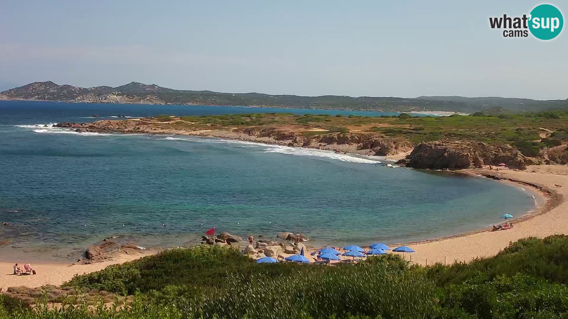 Webcam en direct Plage de Cala Pischina – Aglientu – Sardaigne
