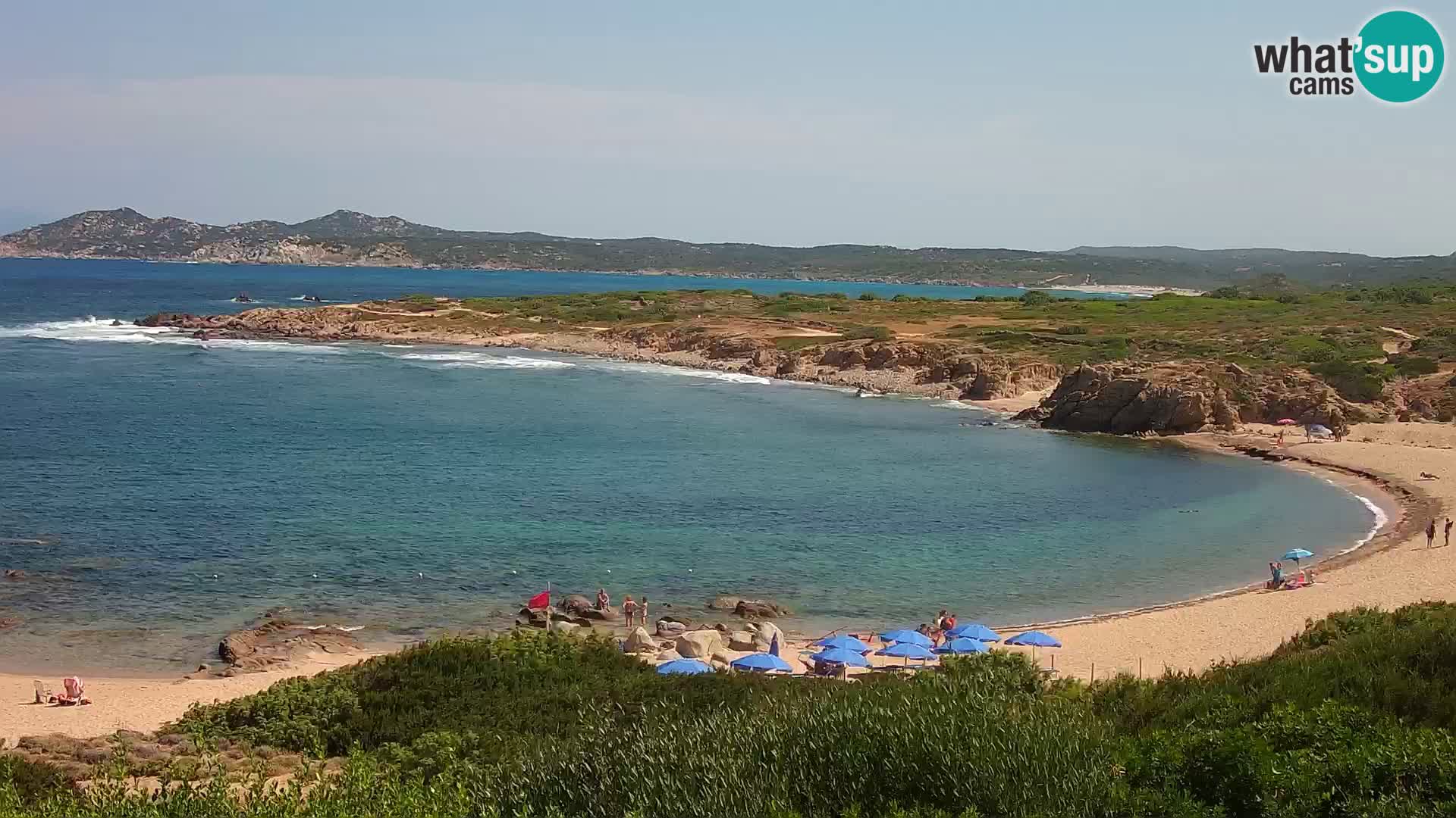 Webcam en direct Plage de Cala Pischina – Aglientu – Sardaigne