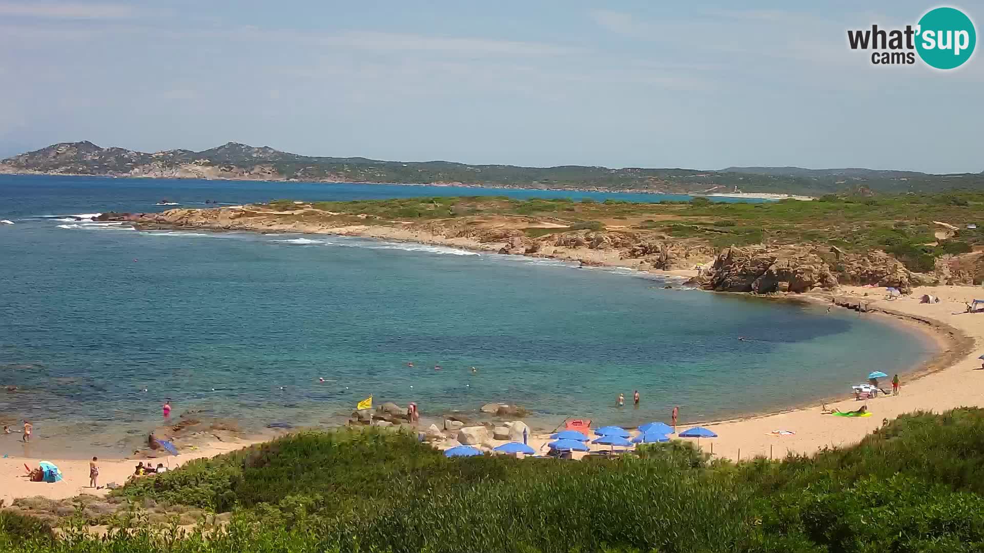 Webcam en direct Plage de Cala Pischina – Aglientu – Sardaigne