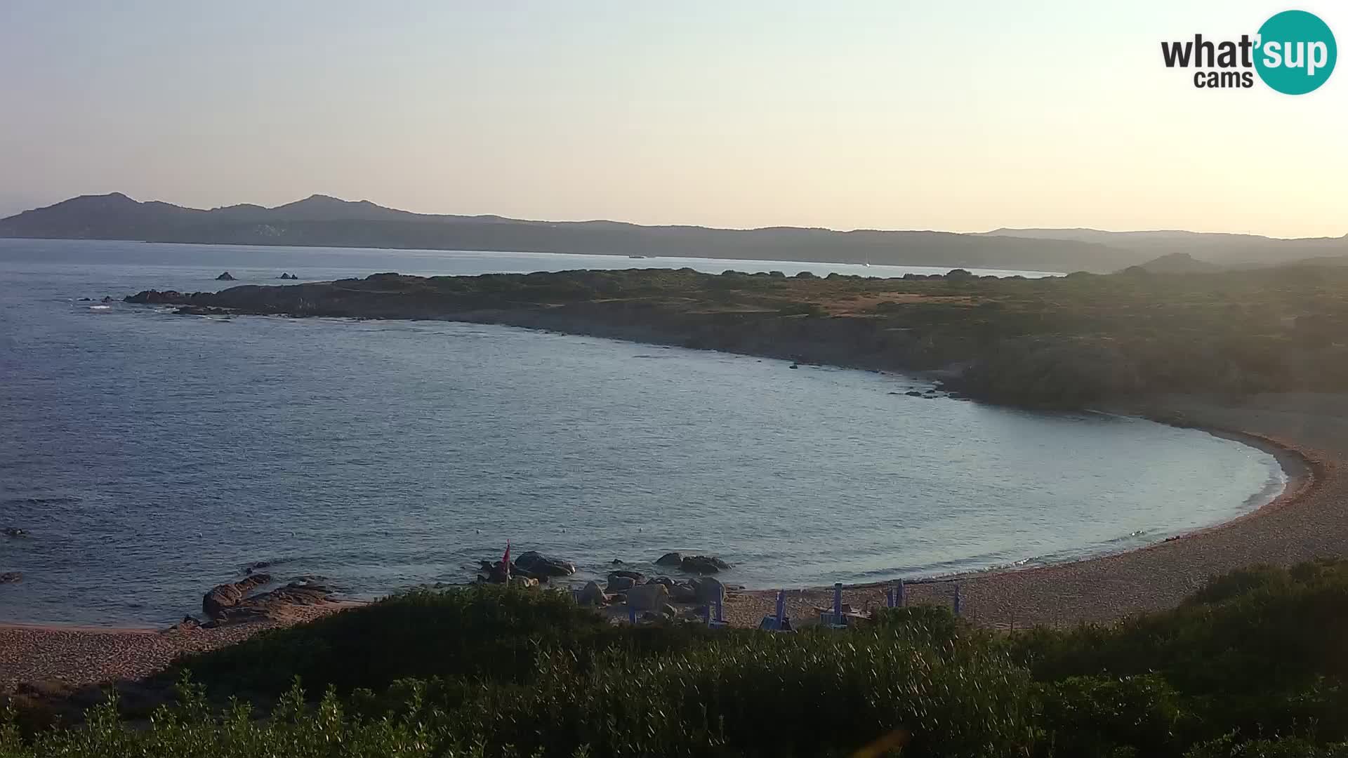 Live Webcam Strand Cala Pischina – Aglientu – Sardinien