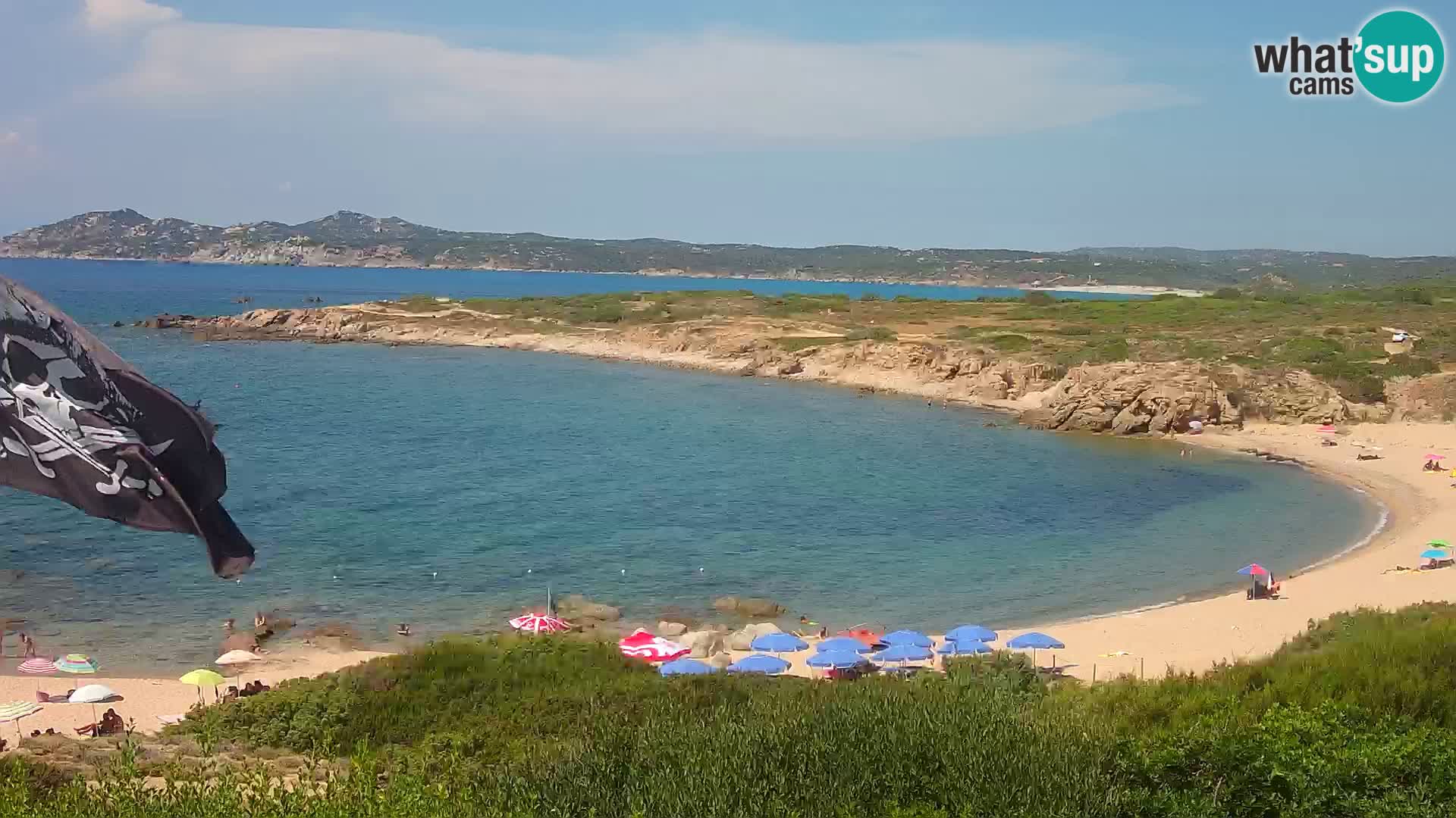 Live Webcam Strand Cala Pischina – Aglientu – Sardinien