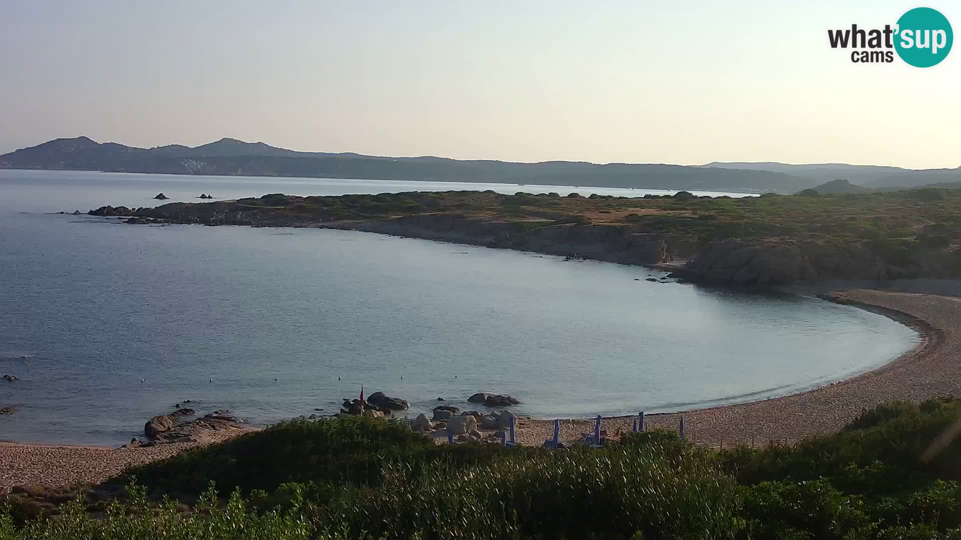 Live Webcam Strand Cala Pischina – Aglientu – Sardinien