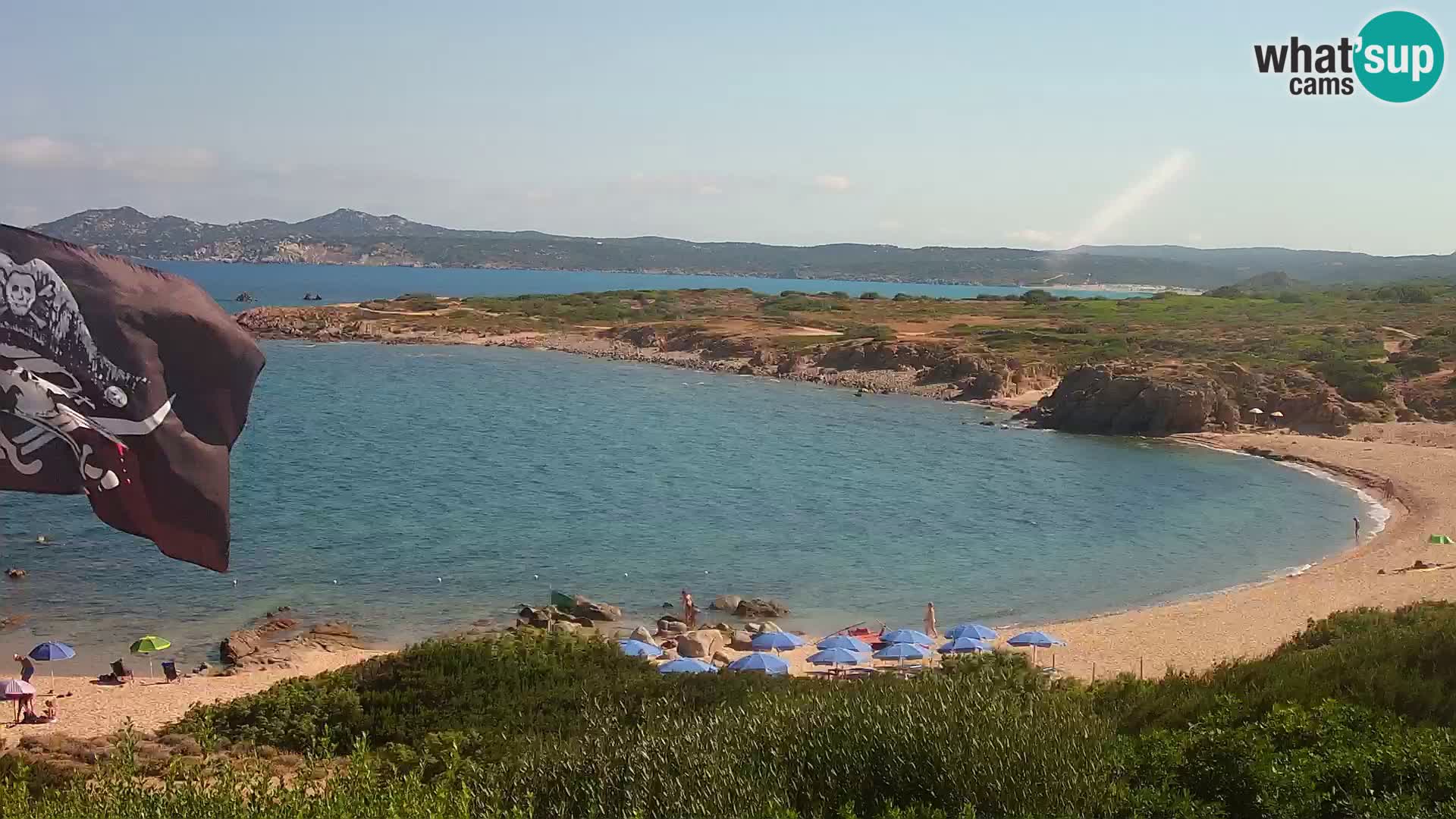 Live Webcam Strand Cala Pischina – Aglientu – Sardinien