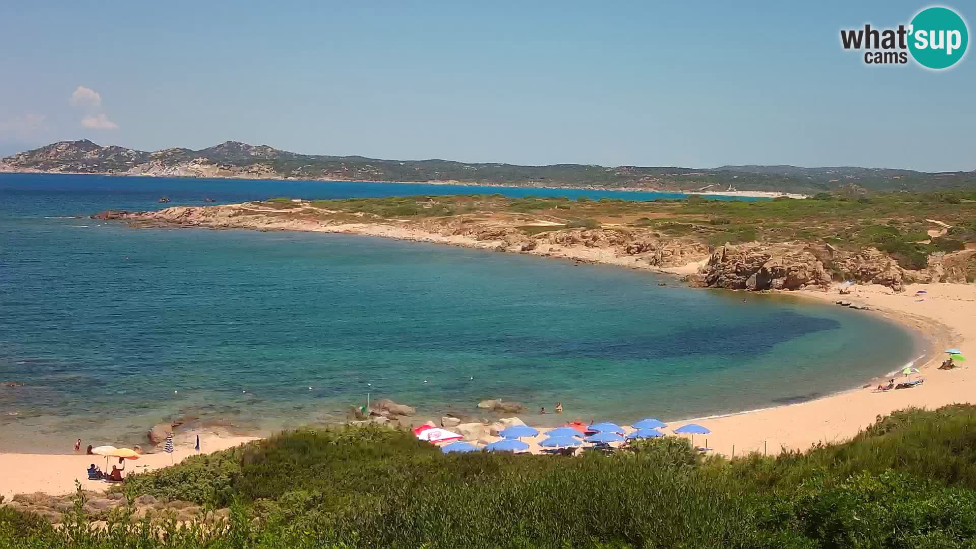 Live Webcam Strand Cala Pischina – Aglientu – Sardinien