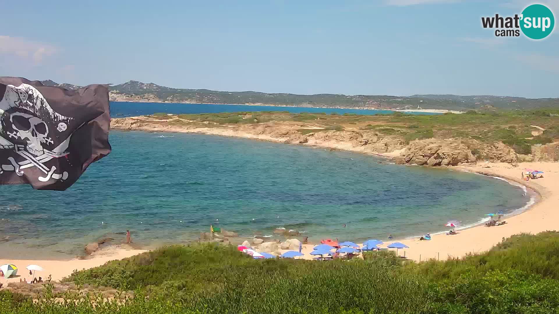 Live Webcam Strand Cala Pischina – Aglientu – Sardinien