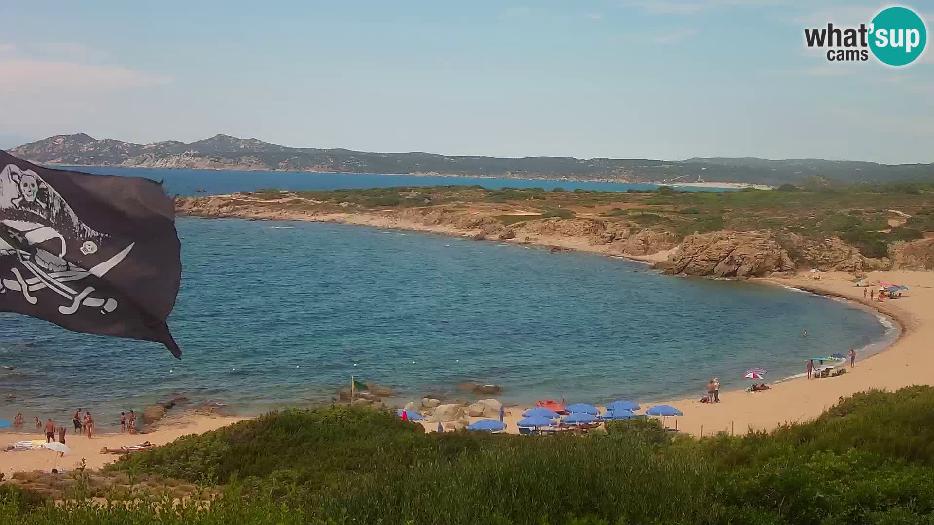 Live webcam Spiaggia di Cala Pischina – Aglientu – Sardegna