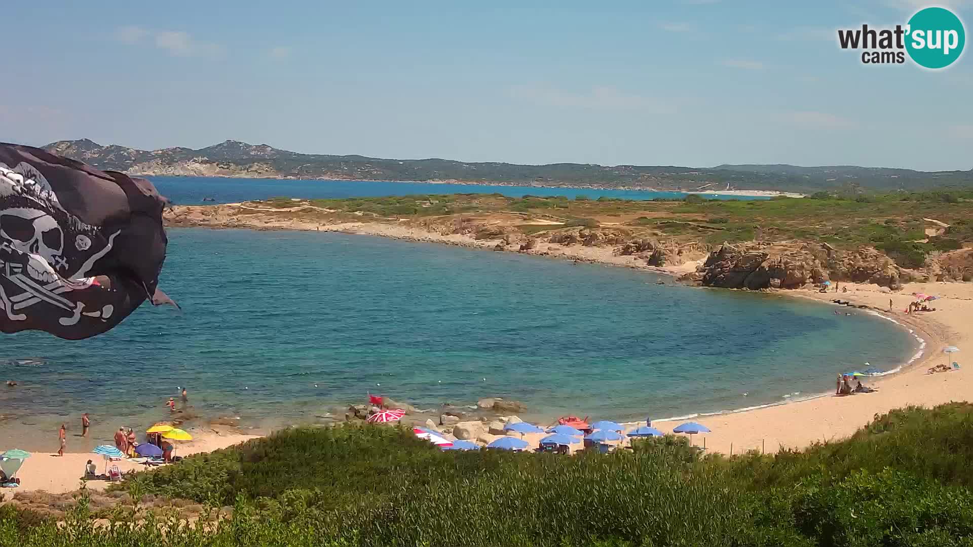 Live webcam Spiaggia di Cala Pischina – Aglientu – Sardegna