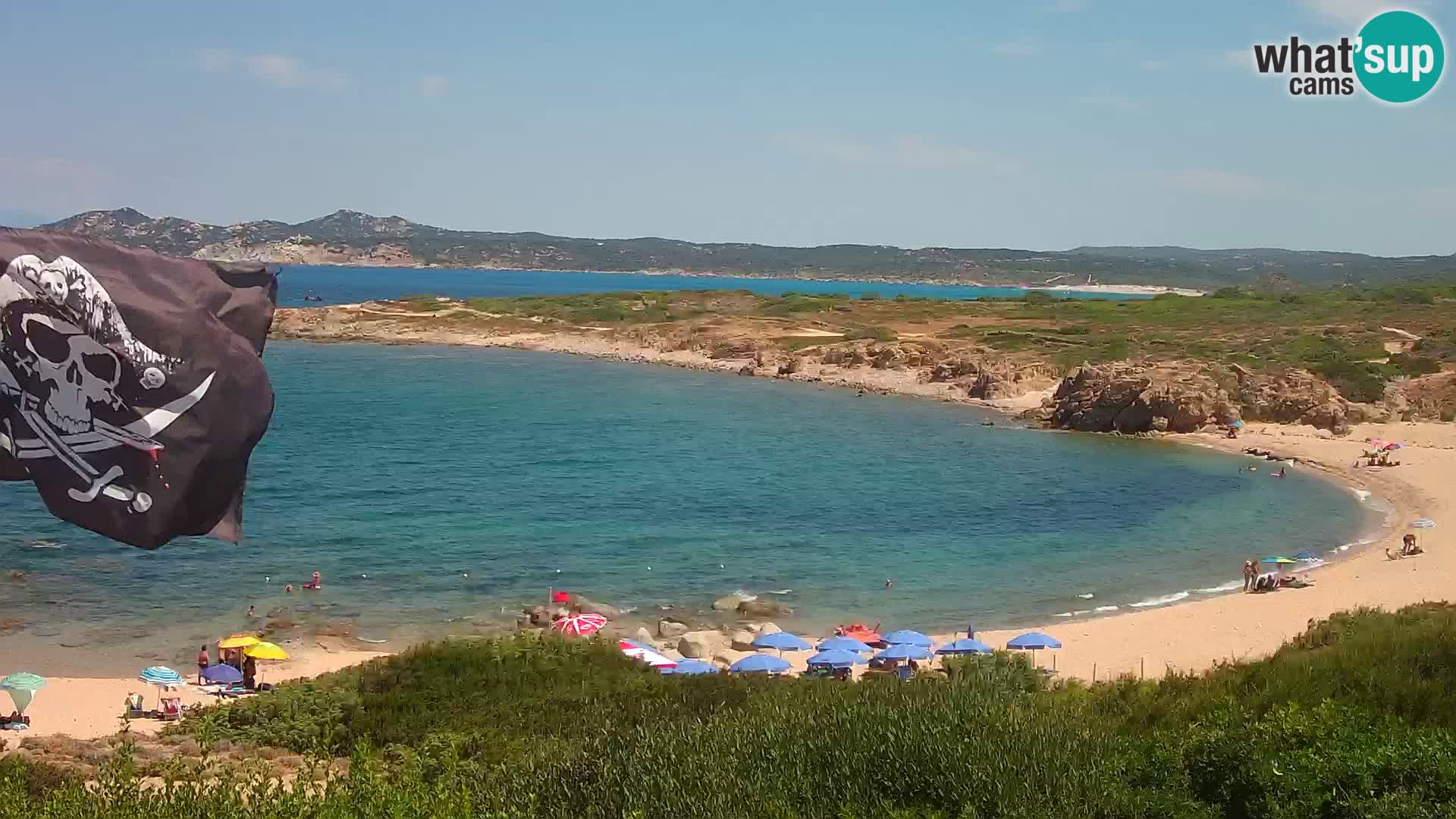 Webcam en direct Plage de Cala Pischina – Aglientu – Sardaigne