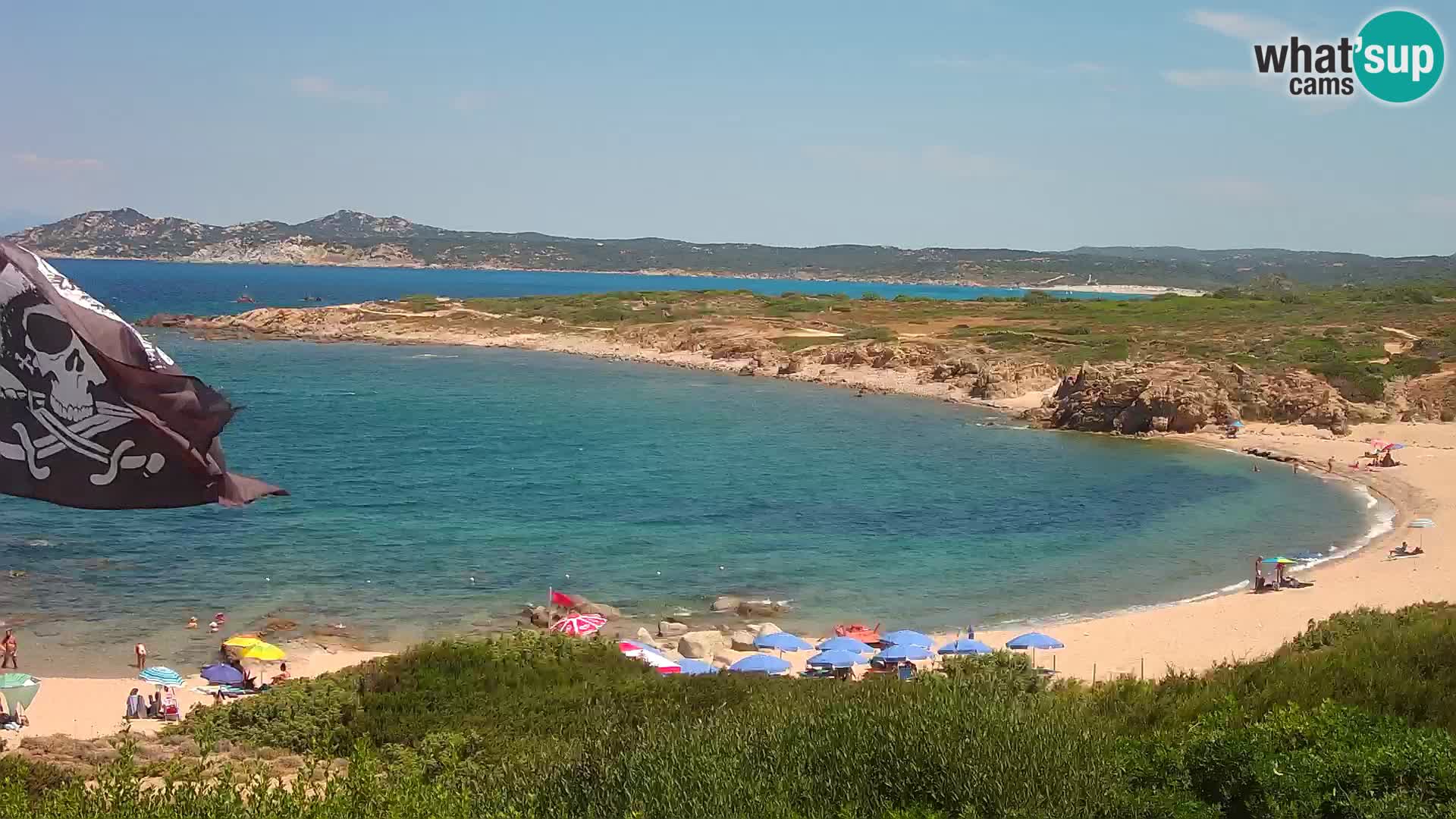 Live Webcam Strand Cala Pischina – Aglientu – Sardinien
