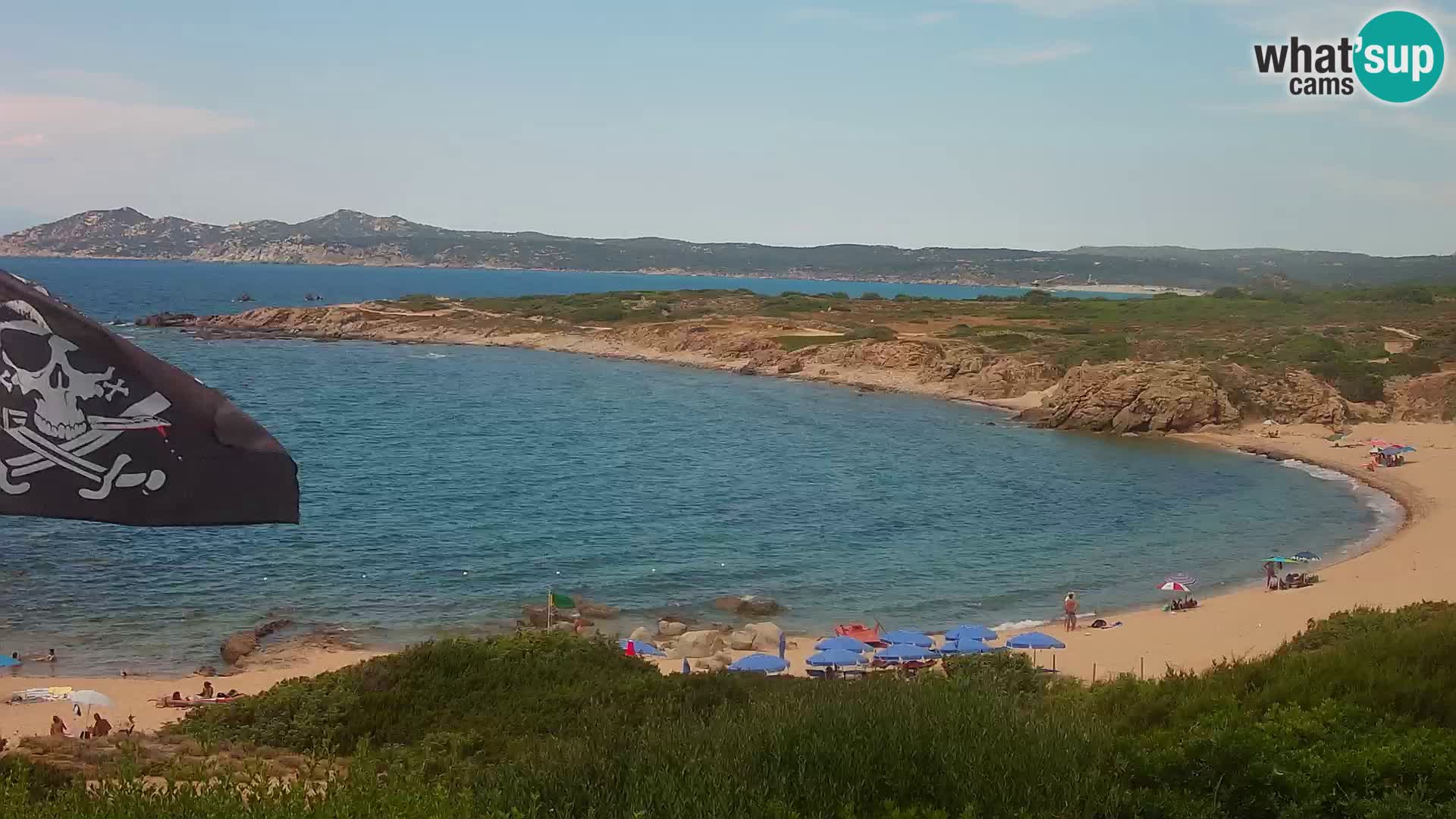 Webcam en direct Plage de Cala Pischina – Aglientu – Sardaigne