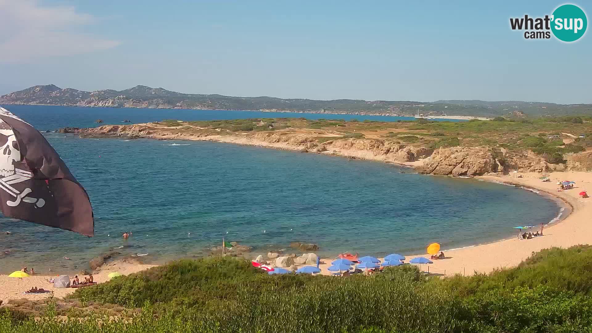 Live webcam Spiaggia di Cala Pischina – Aglientu – Sardegna