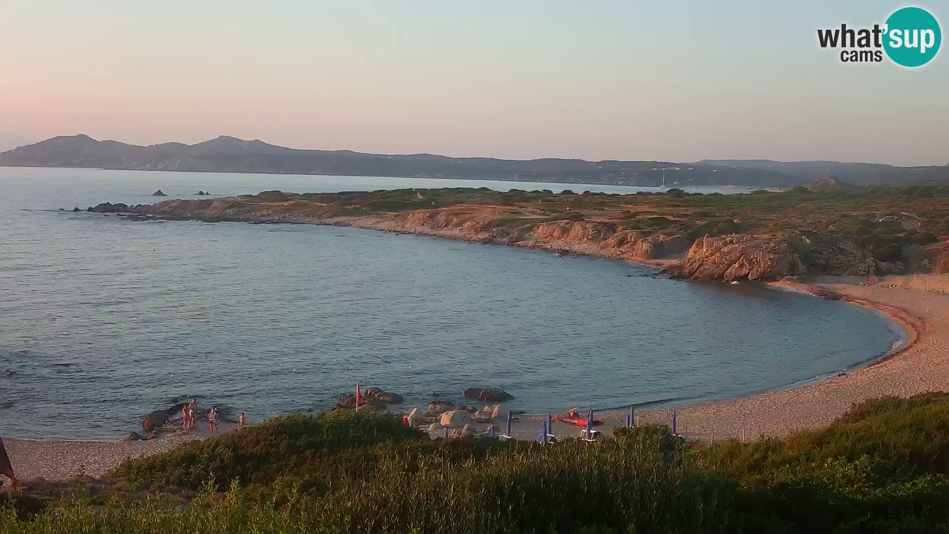 Webcam en direct Plage de Cala Pischina – Aglientu – Sardaigne