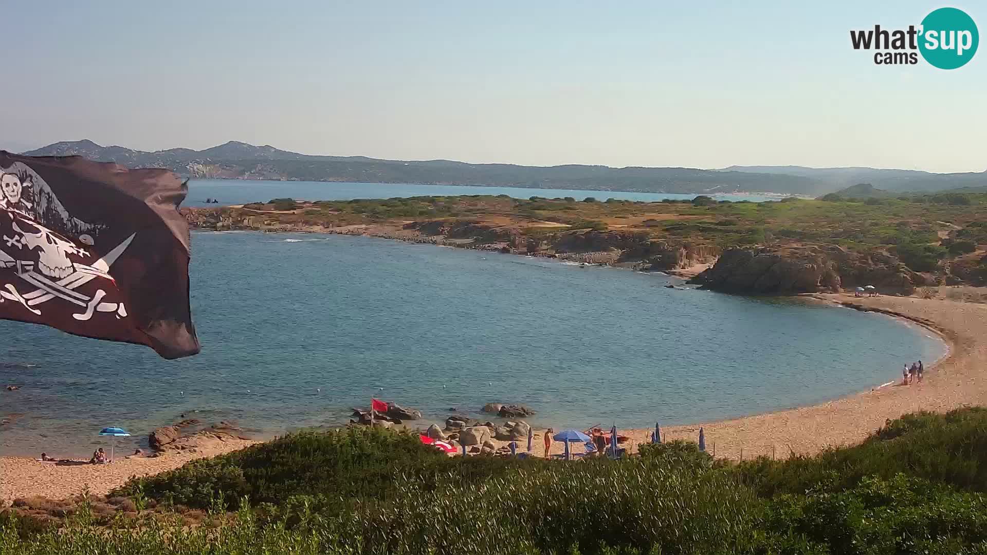 Webcam en direct Plage de Cala Pischina – Aglientu – Sardaigne