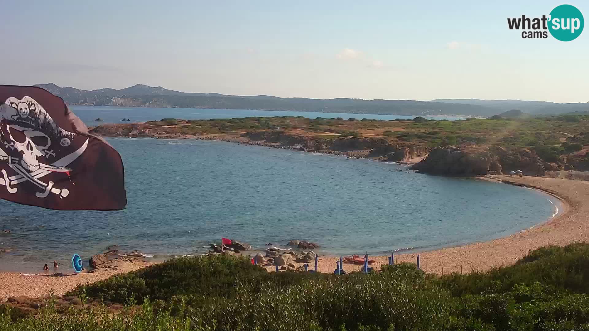 Webcam en direct Plage de Cala Pischina – Aglientu – Sardaigne