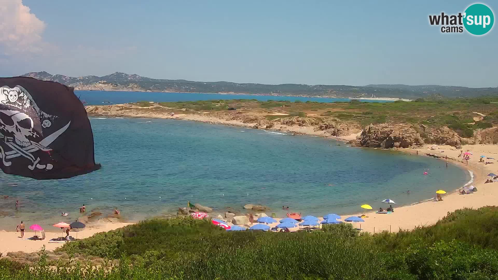 Webcam en direct Plage de Cala Pischina – Aglientu – Sardaigne