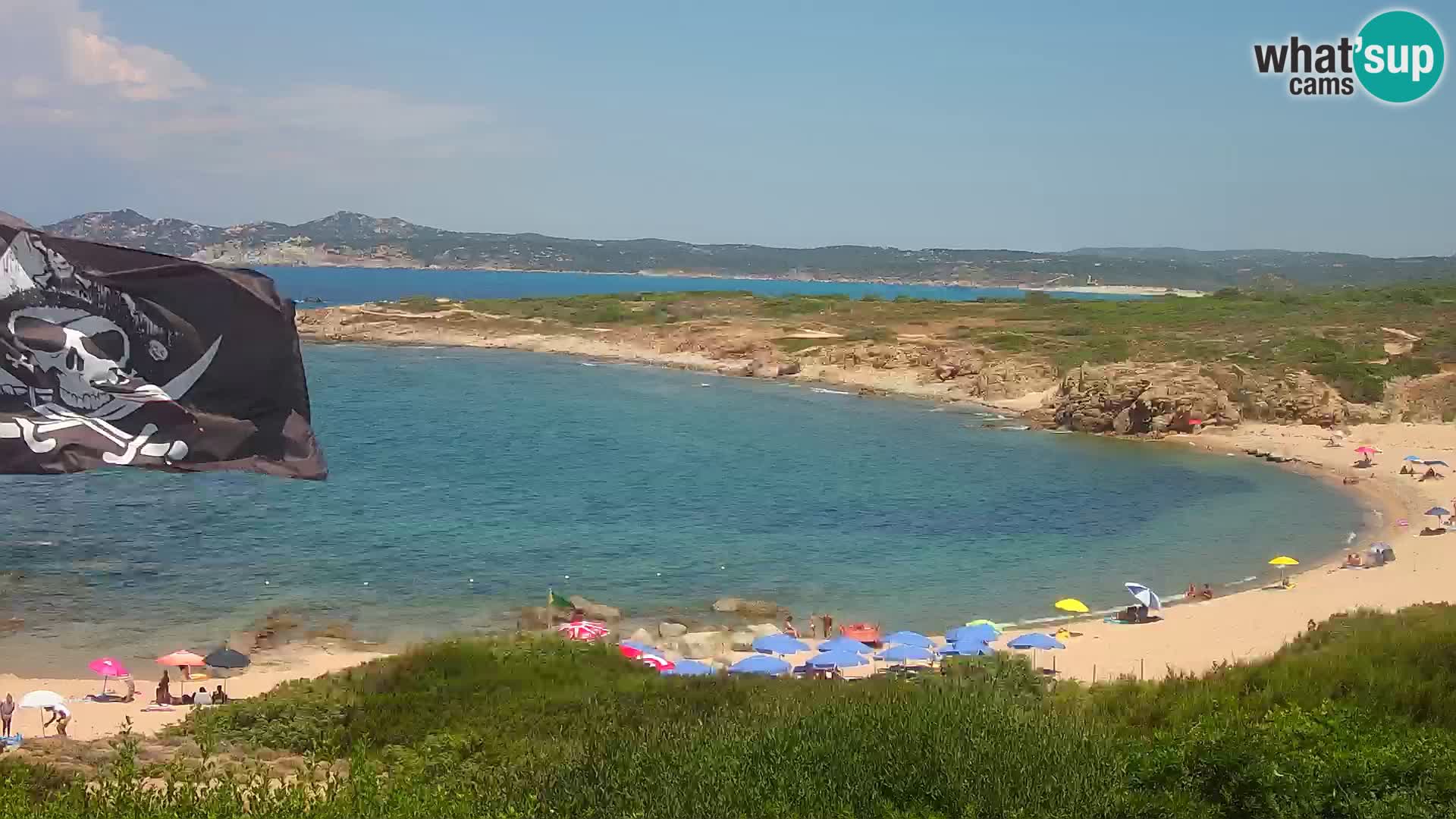 Webcam en direct Plage de Cala Pischina – Aglientu – Sardaigne