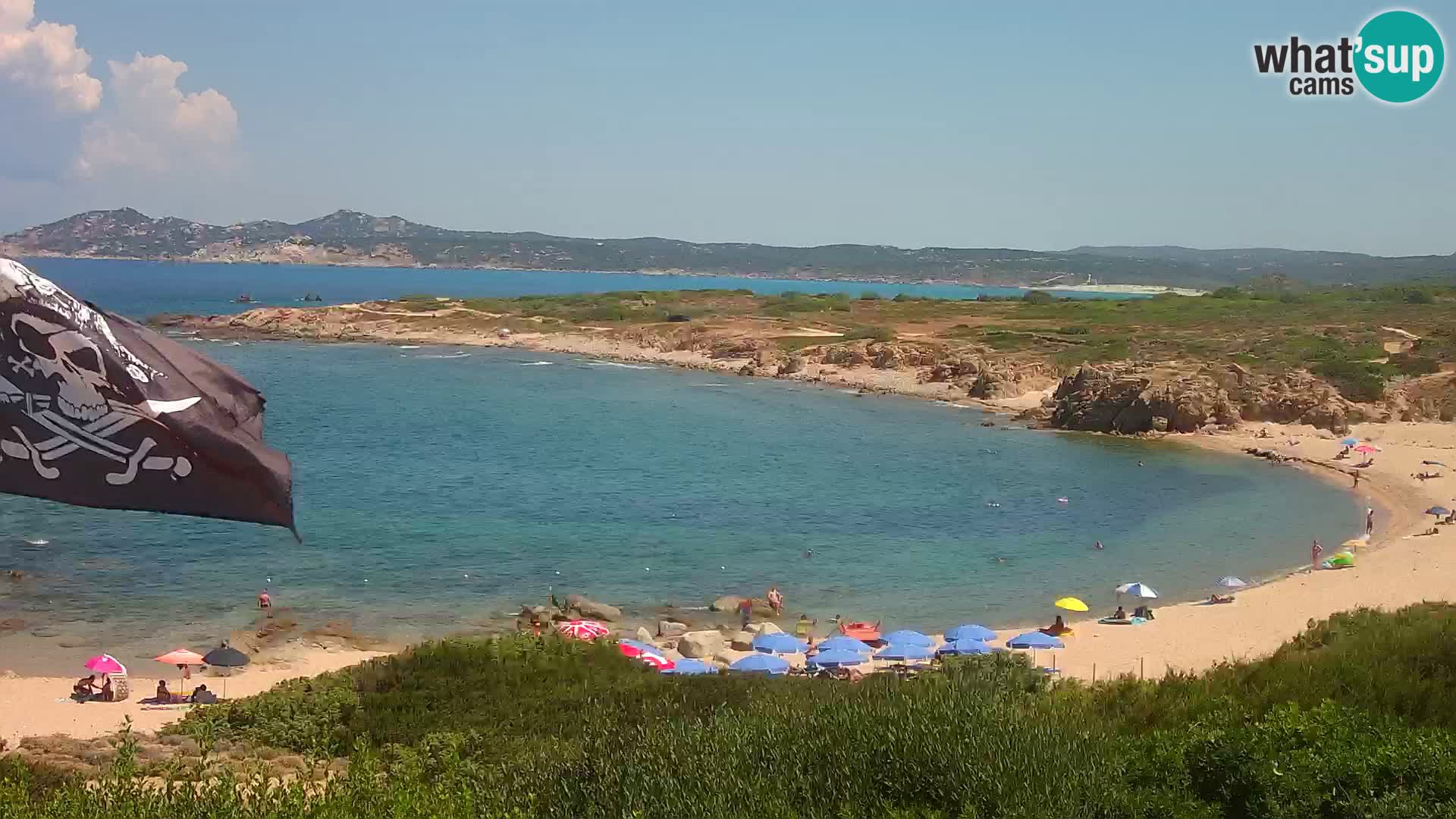 Live webcam Spiaggia di Cala Pischina – Aglientu – Sardegna
