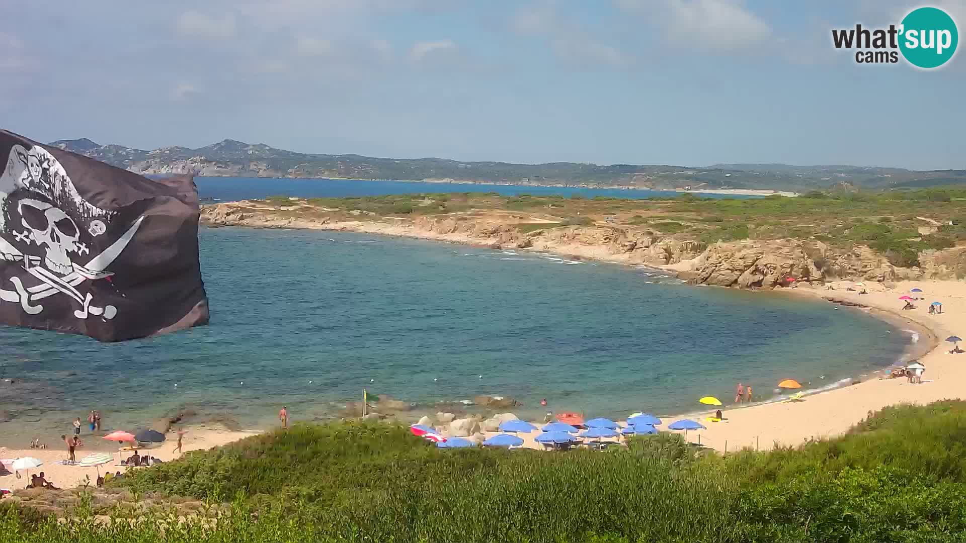 Live Webcam Strand Cala Pischina – Aglientu – Sardinien