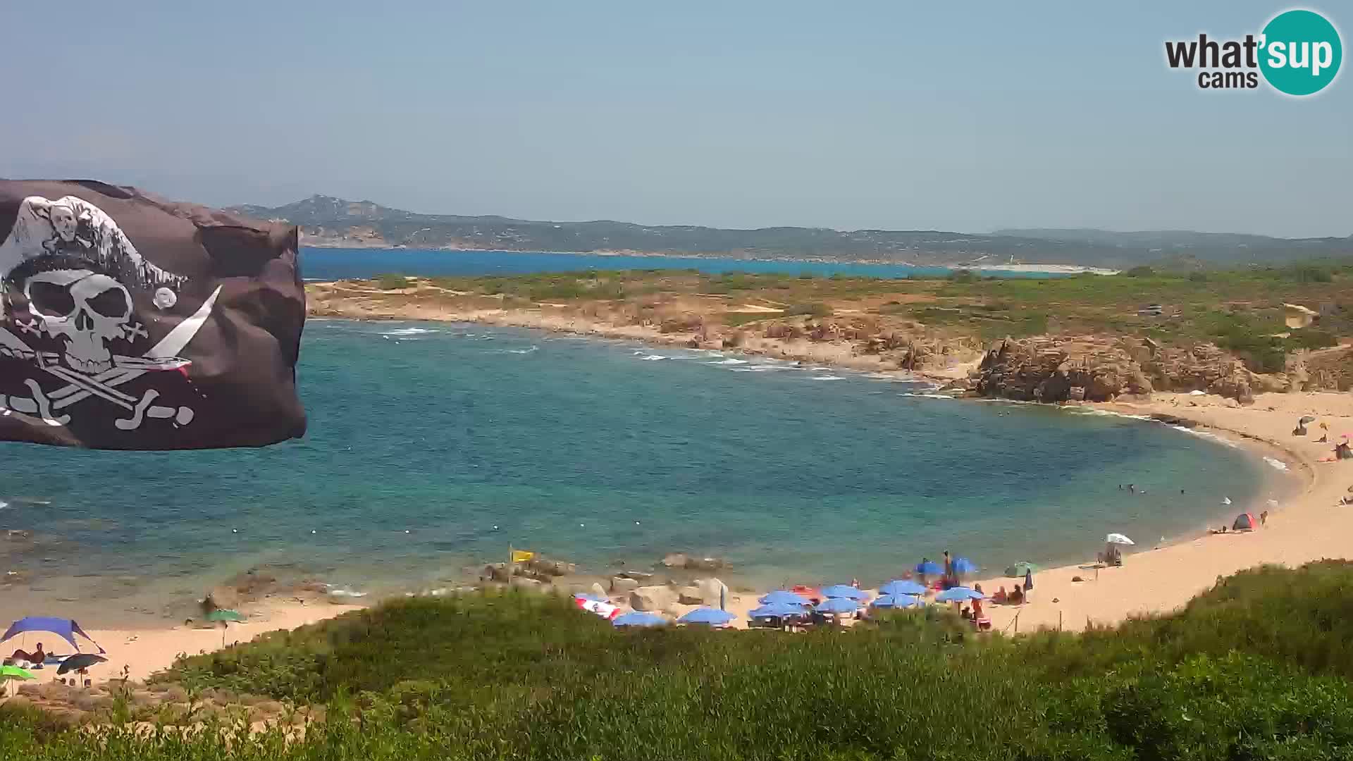 Webcam en direct Plage de Cala Pischina – Aglientu – Sardaigne