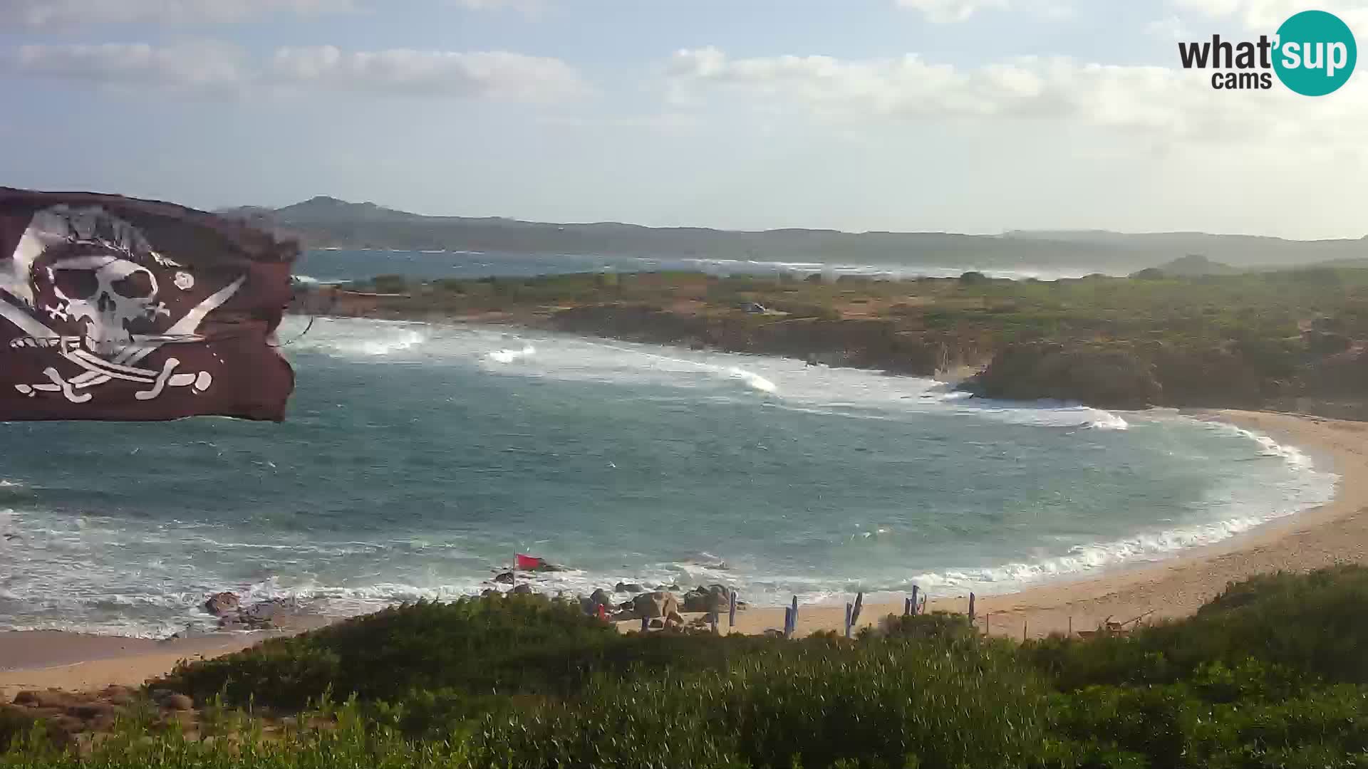 Webcam en direct Plage de Cala Pischina – Aglientu – Sardaigne