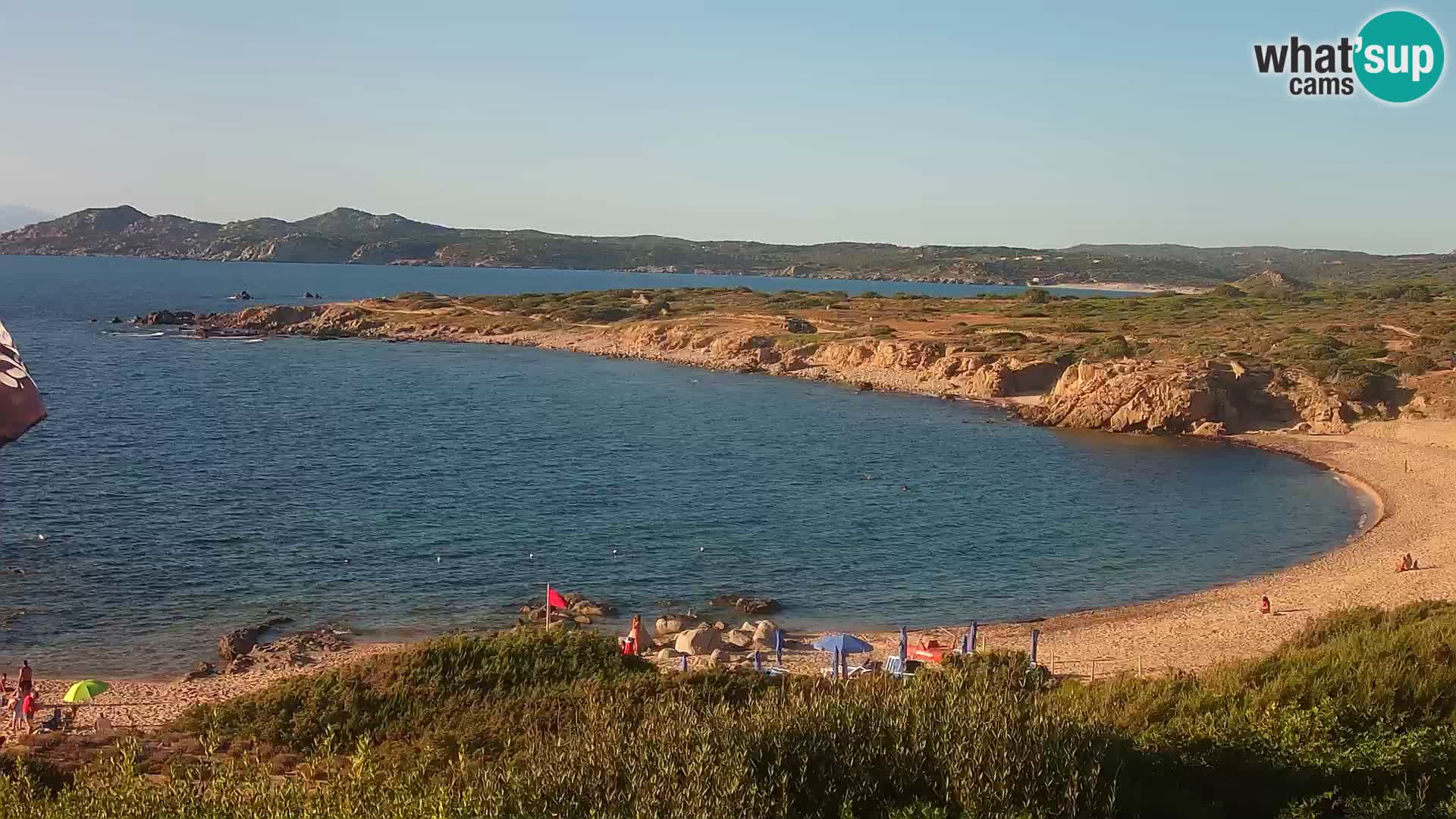 Live webcam Spiaggia di Cala Pischina – Aglientu – Sardegna