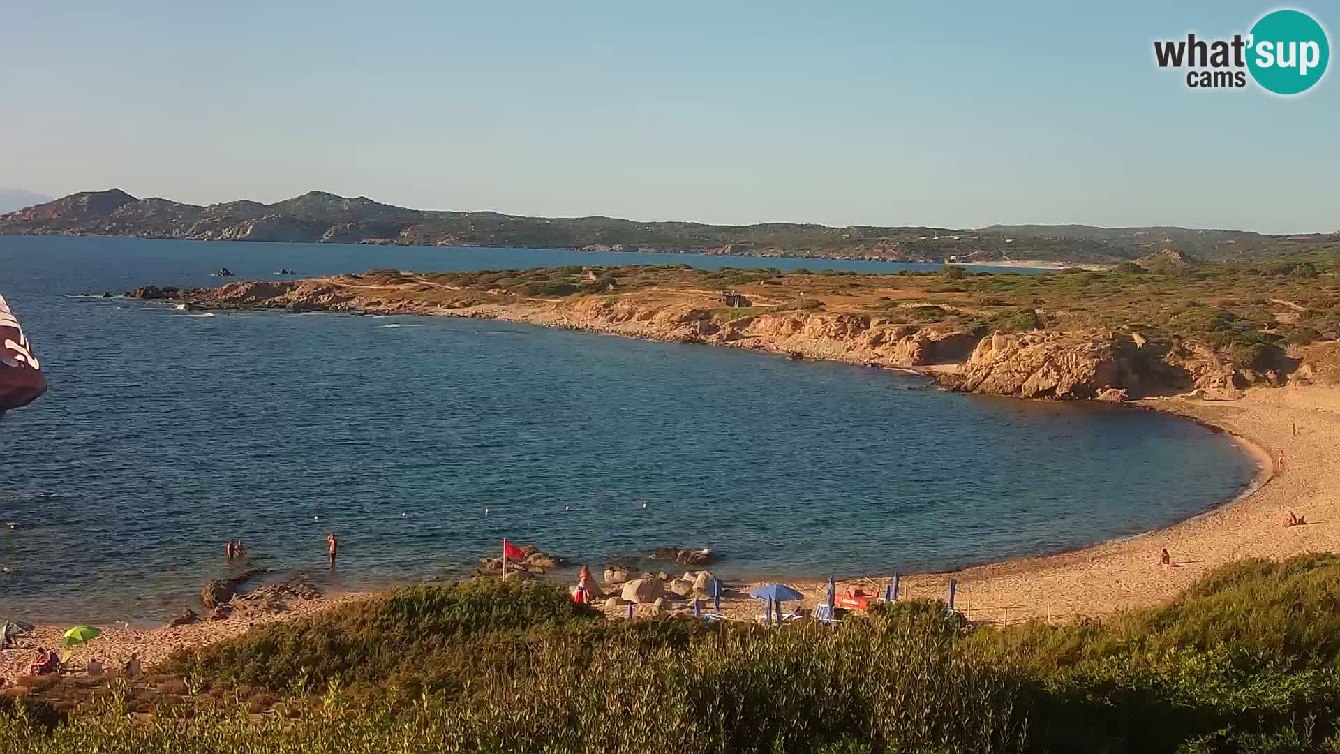 Live webcam Spiaggia di Cala Pischina – Aglientu – Sardegna