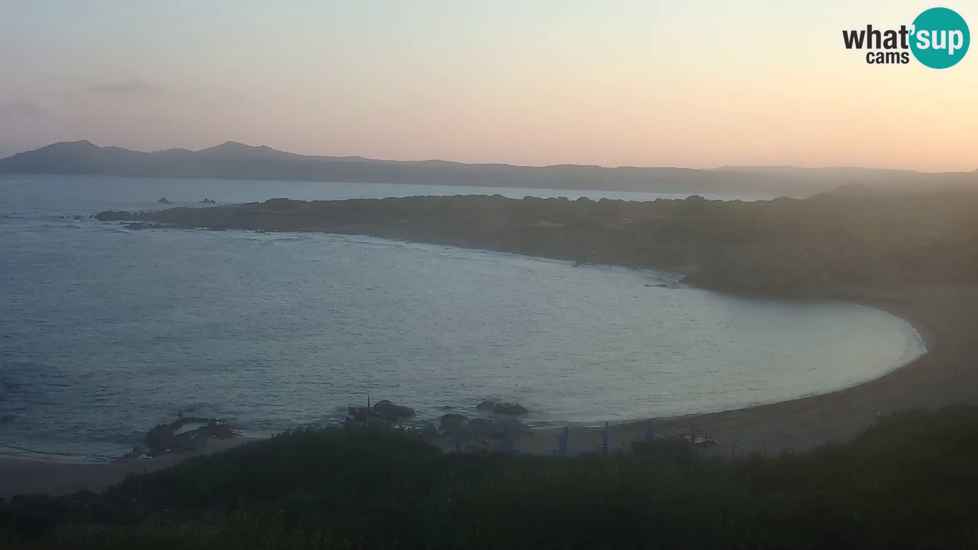 Live Webcam Strand Cala Pischina – Aglientu – Sardinien
