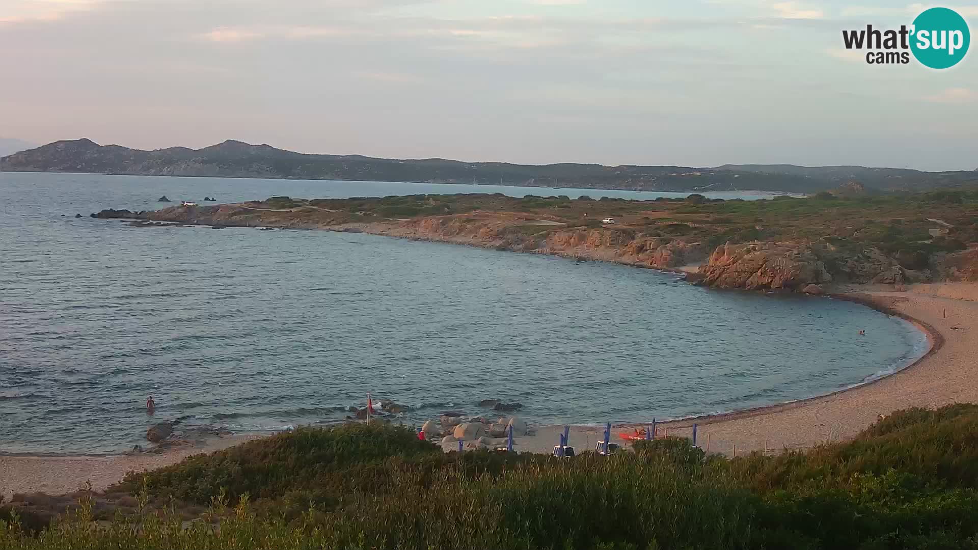 Webcam en direct Plage de Cala Pischina – Aglientu – Sardaigne