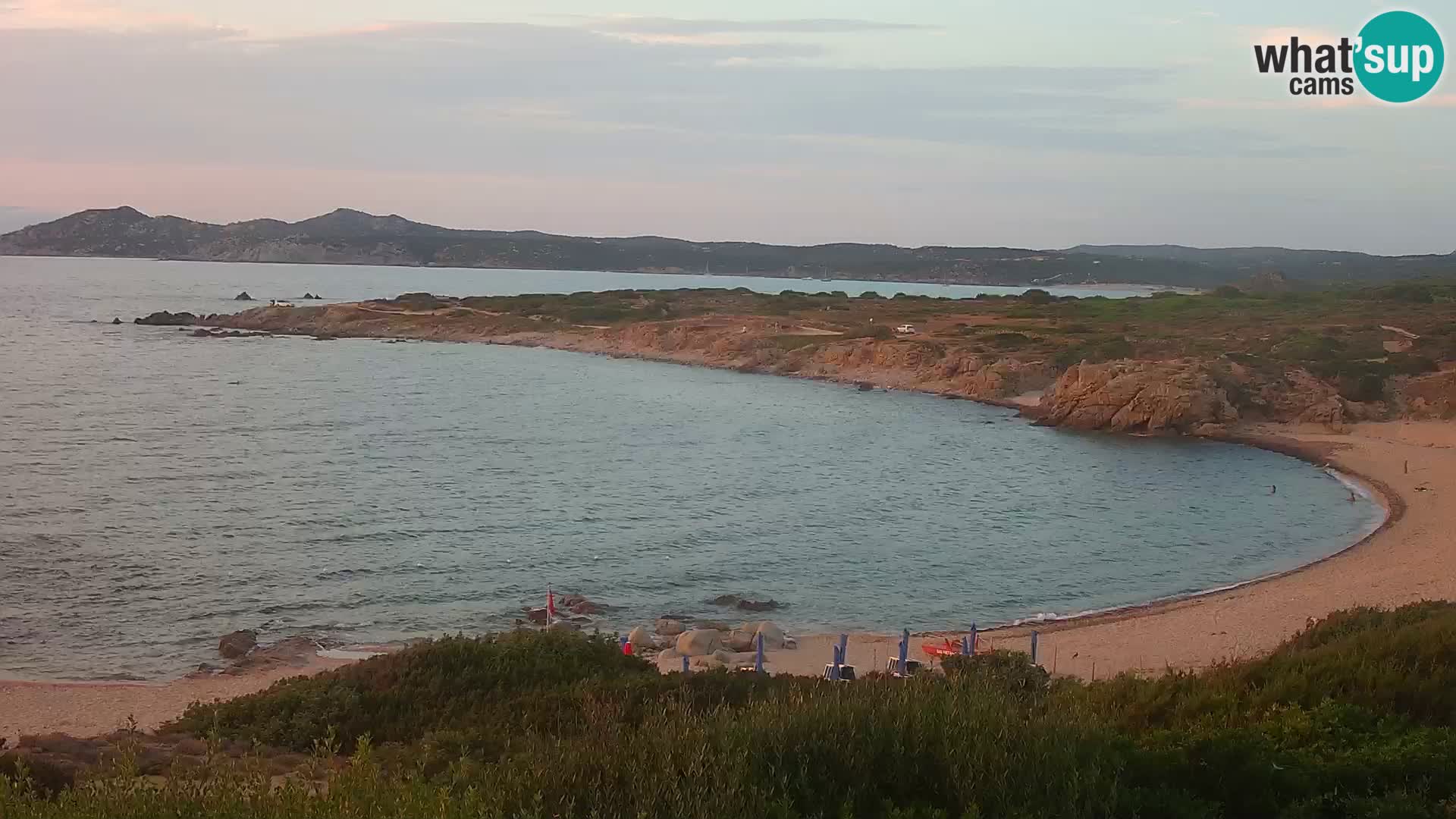 Live Webcam Strand Cala Pischina – Aglientu – Sardinien