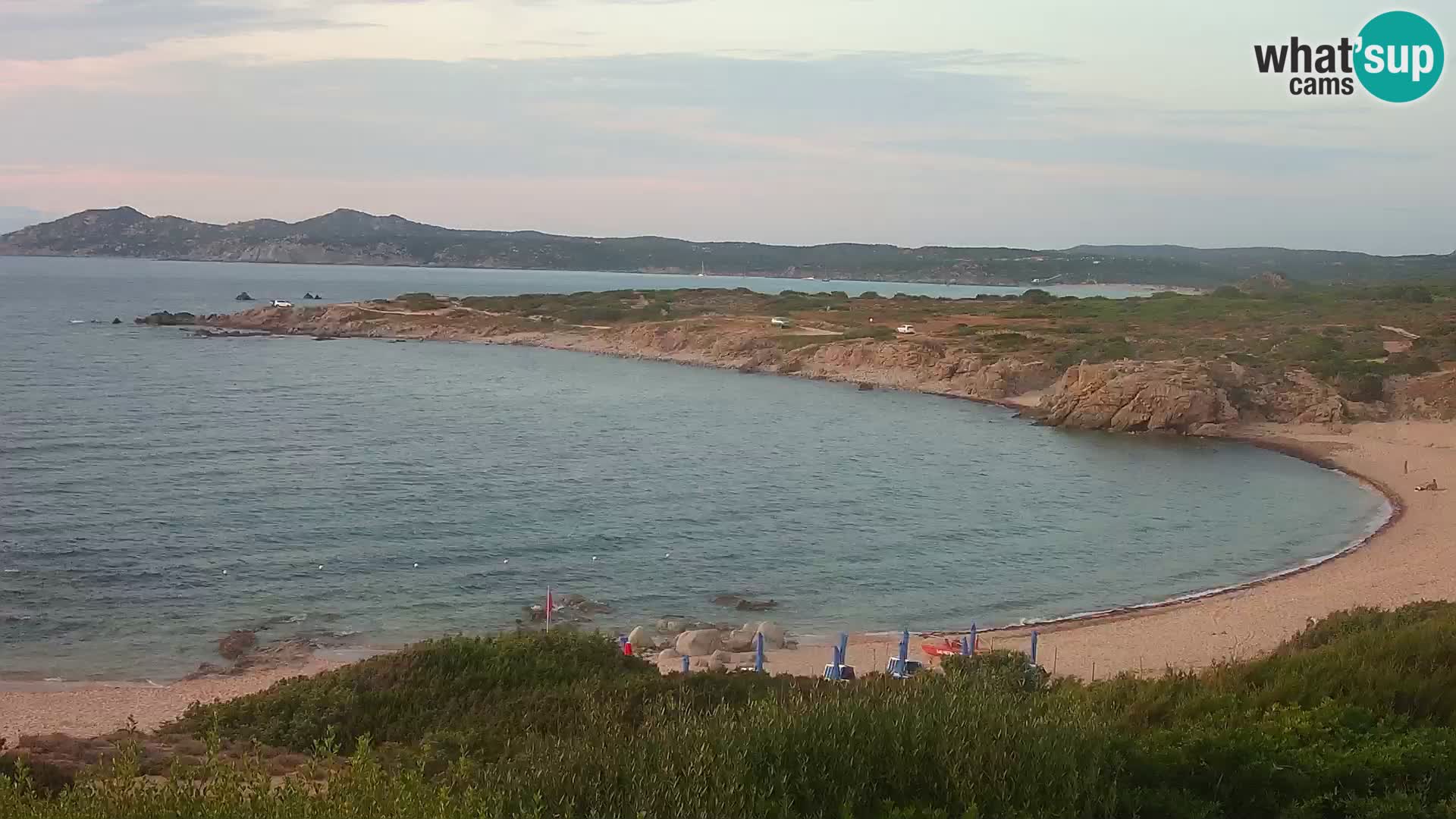 Live webcam Spiaggia di Cala Pischina – Aglientu – Sardegna