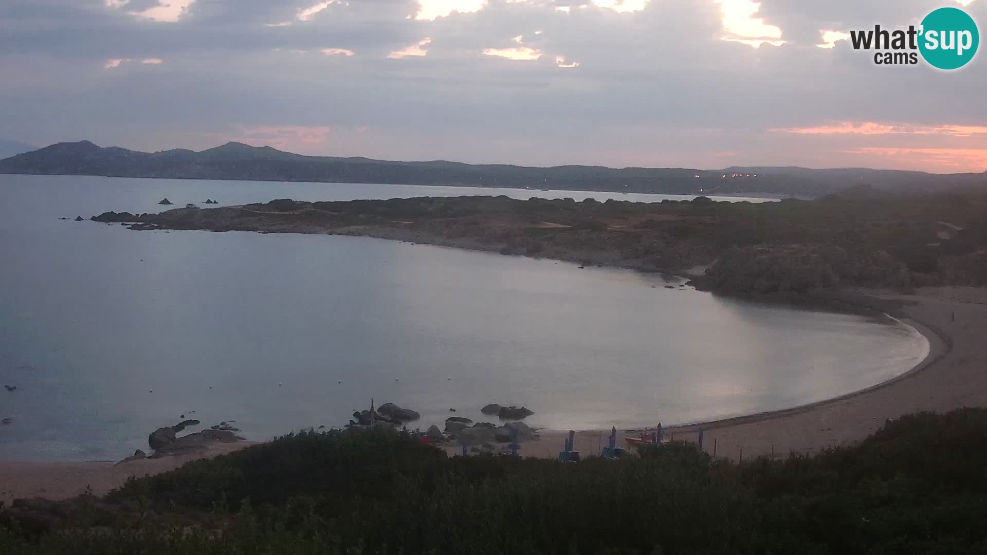 Live Webcam Strand Cala Pischina – Aglientu – Sardinien