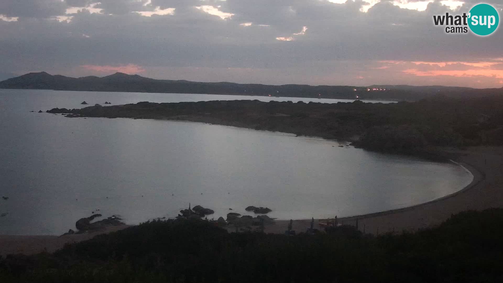Live Webcam Strand Cala Pischina – Aglientu – Sardinien