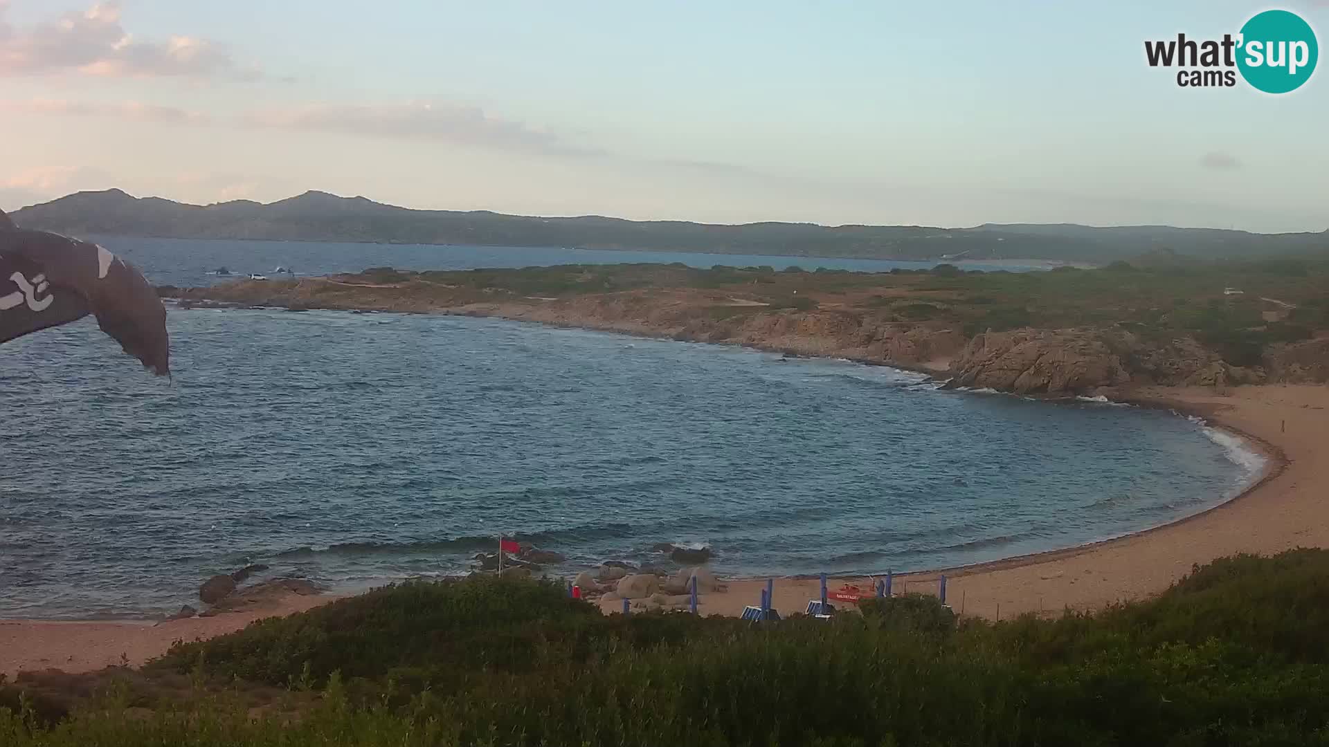 Webcam en direct Plage de Cala Pischina – Aglientu – Sardaigne