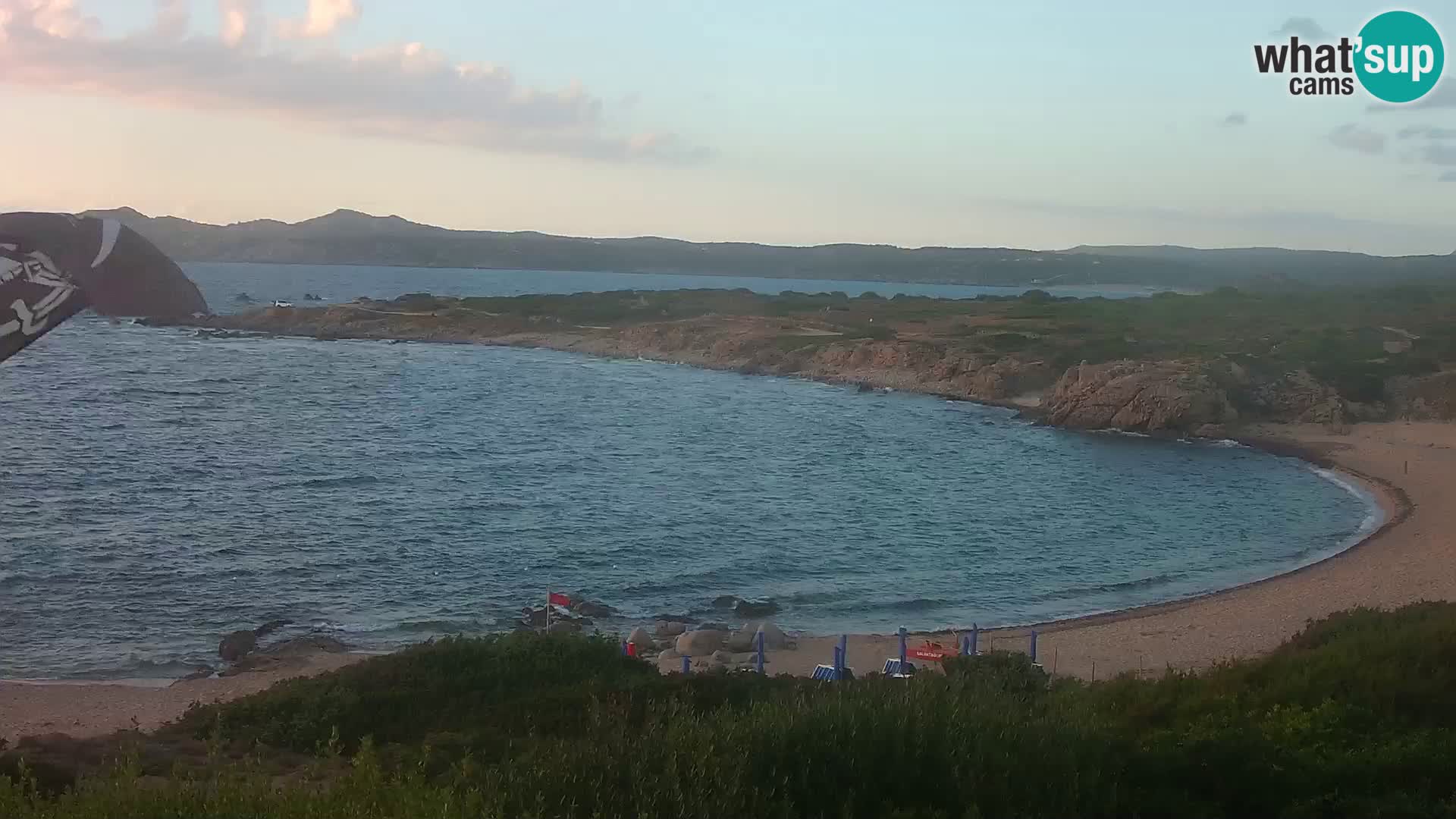 Live webcam Spiaggia di Cala Pischina – Aglientu – Sardegna