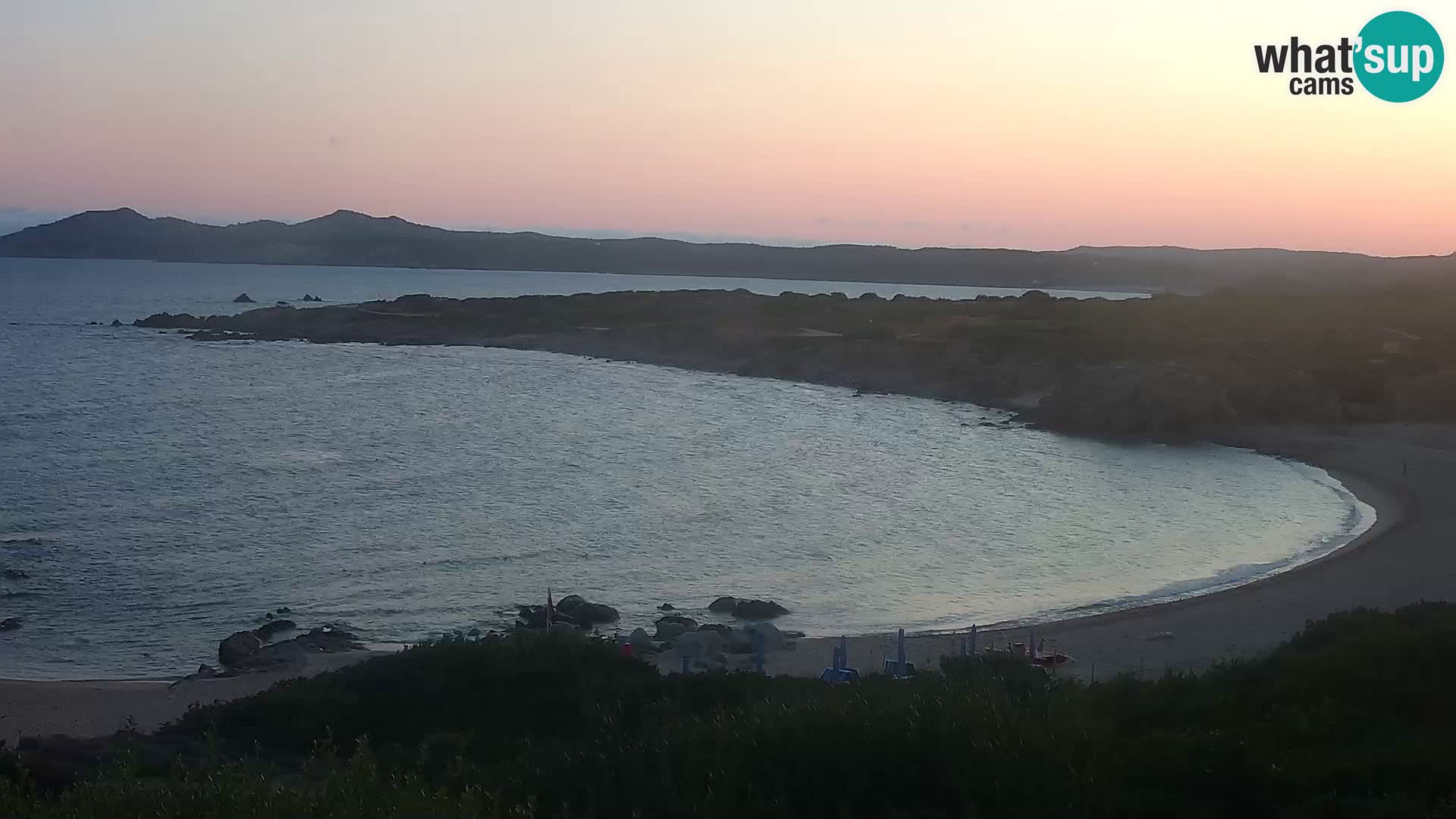 Webcam en direct Plage de Cala Pischina – Aglientu – Sardaigne