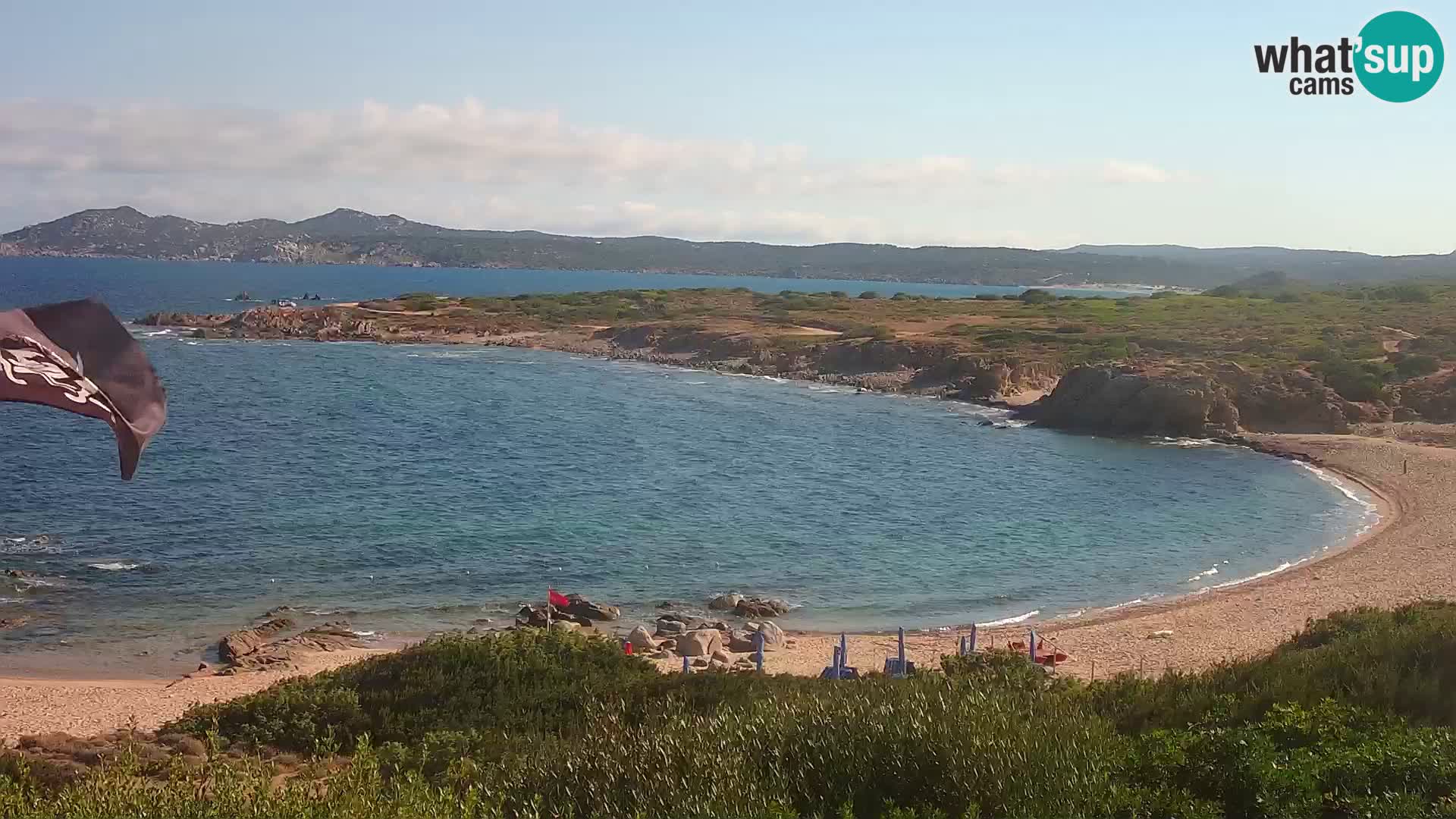 Live webcam Spiaggia di Cala Pischina – Aglientu – Sardegna