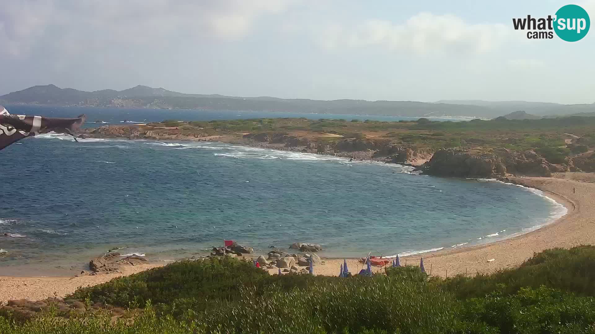 Live webcam Spiaggia di Cala Pischina – Aglientu – Sardegna