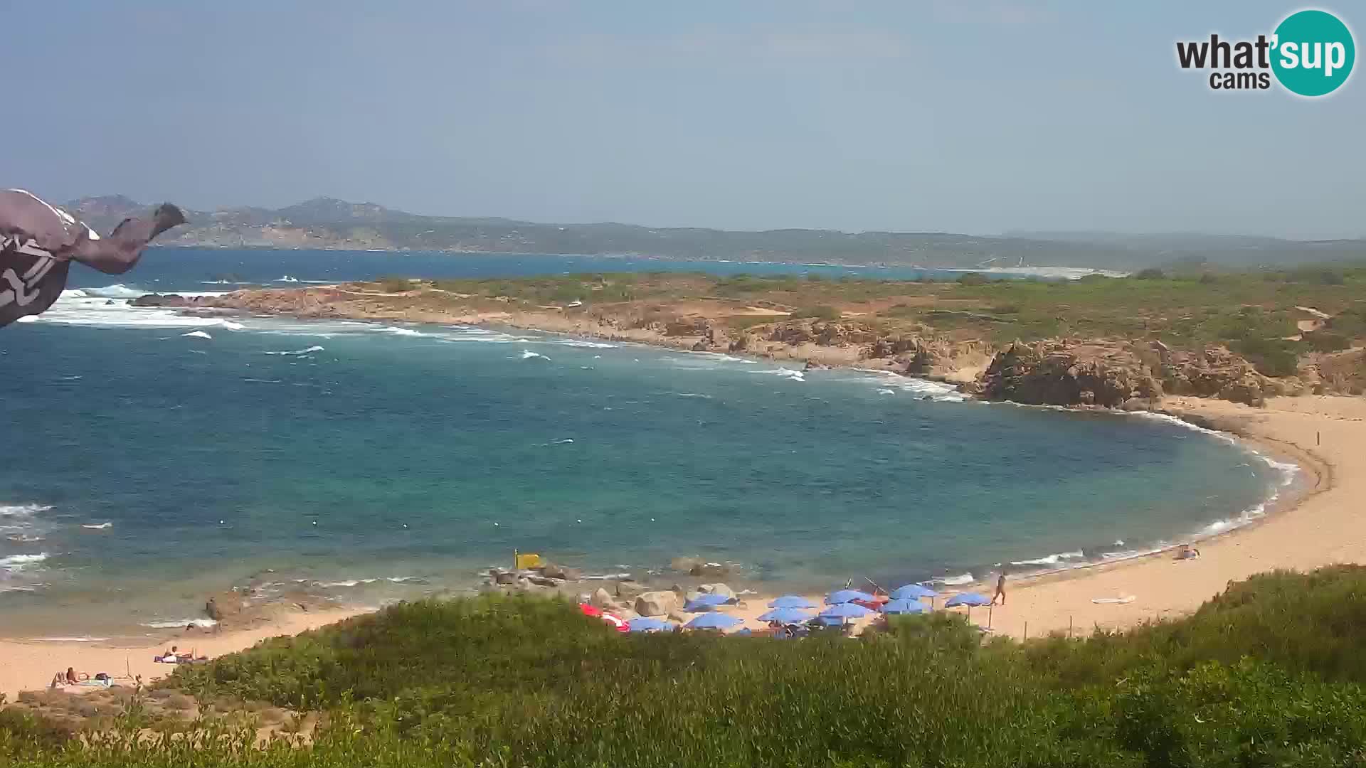 Live webcam Spiaggia di Cala Pischina – Aglientu – Sardegna