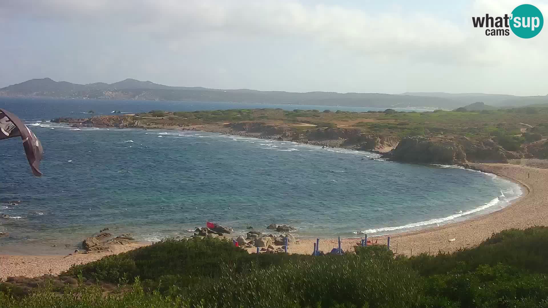 Webcam en direct Plage de Cala Pischina – Aglientu – Sardaigne