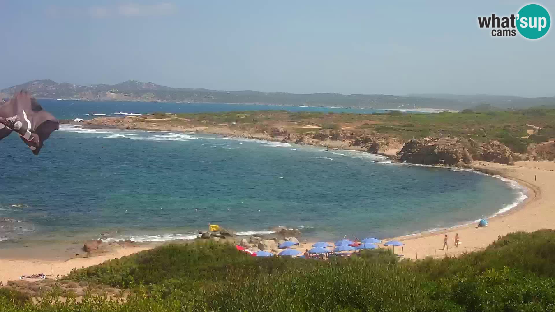 Web kamera uživo Cala Pischina plaža – Aglientu – Sardinija