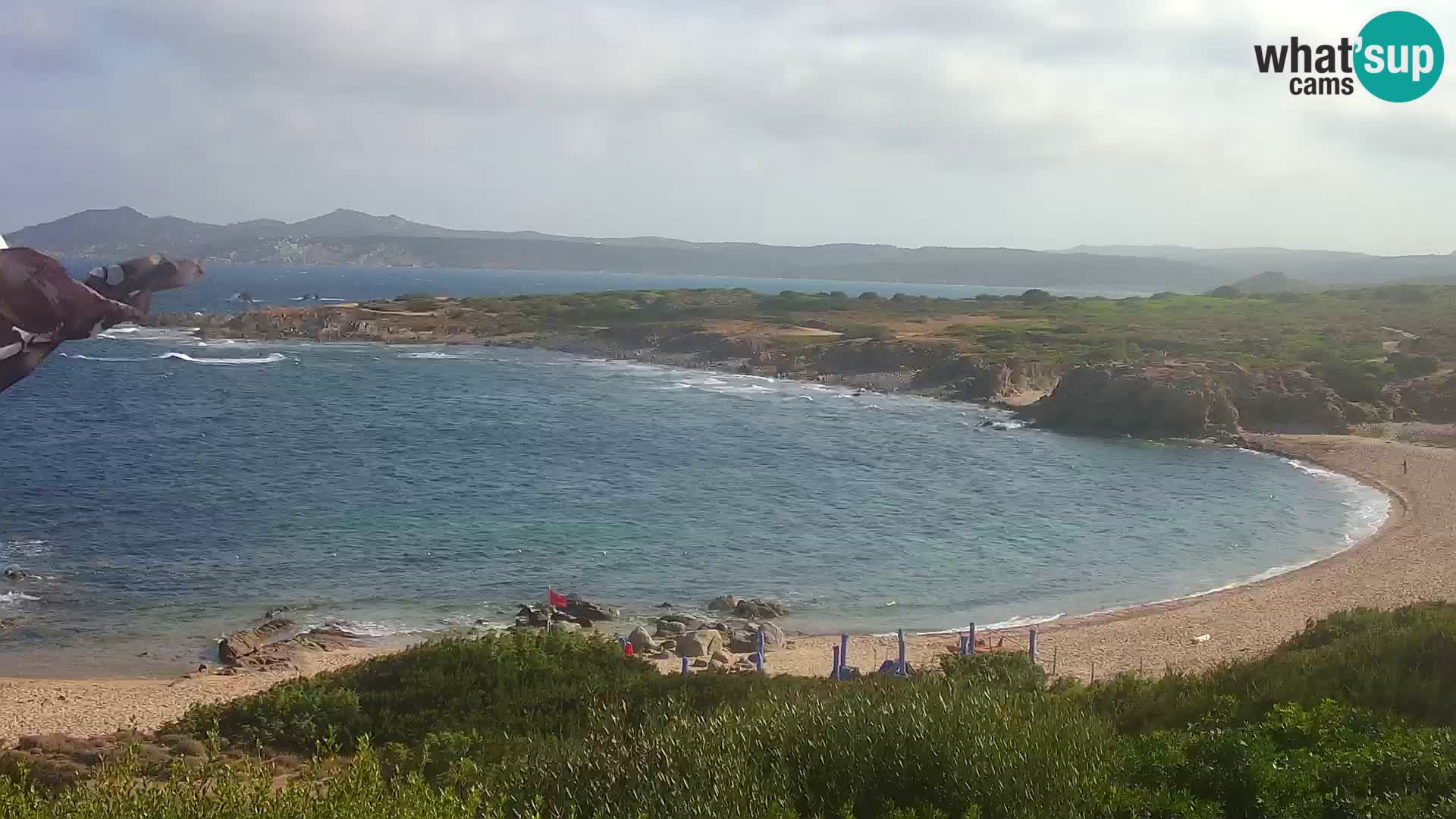 Live Webcam Strand Cala Pischina – Aglientu – Sardinien