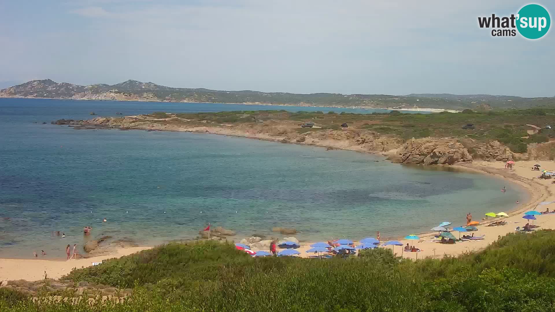 Live Webcam Strand Cala Pischina – Aglientu – Sardinien