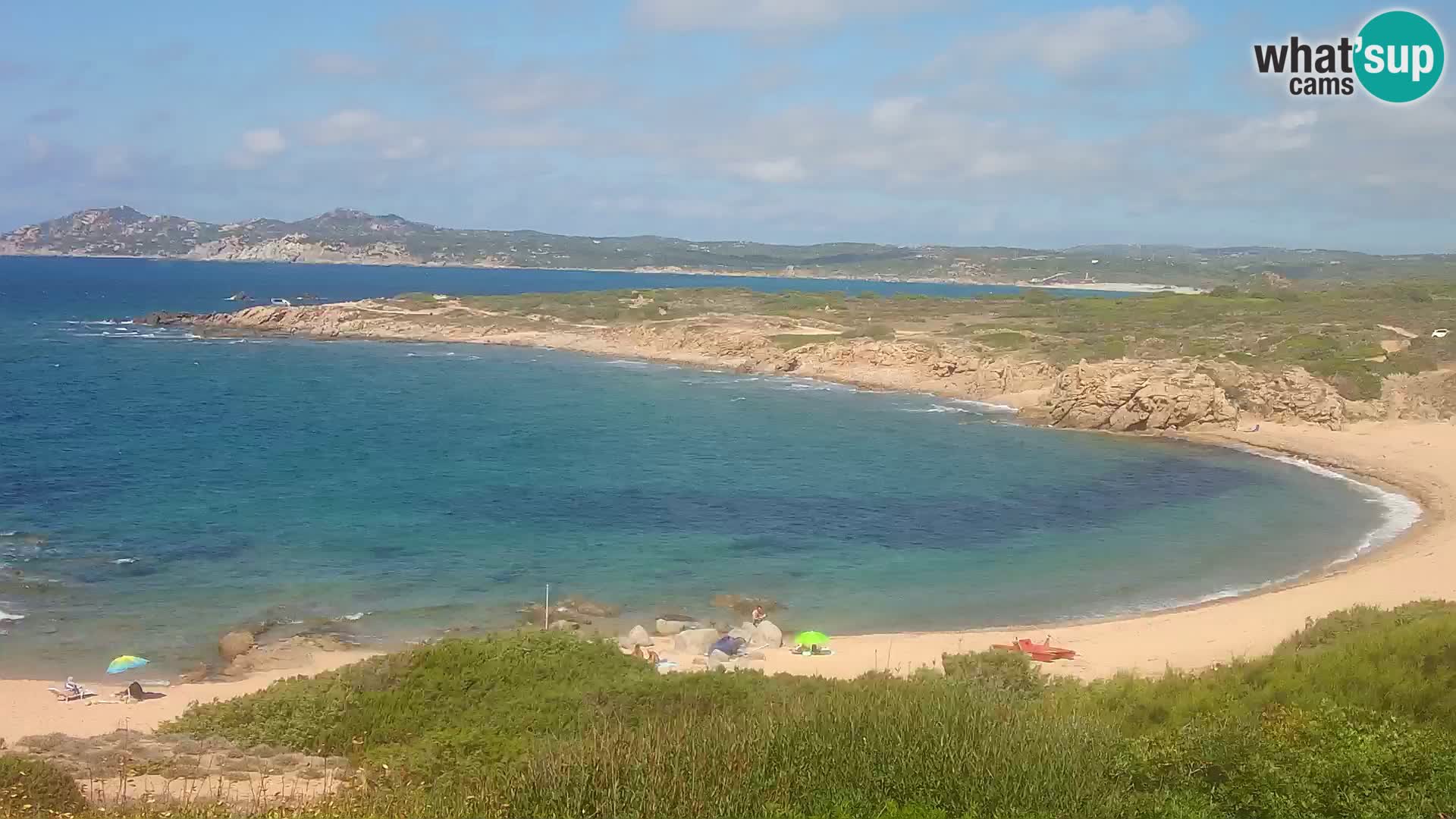 Live Webcam Strand Cala Pischina – Aglientu – Sardinien